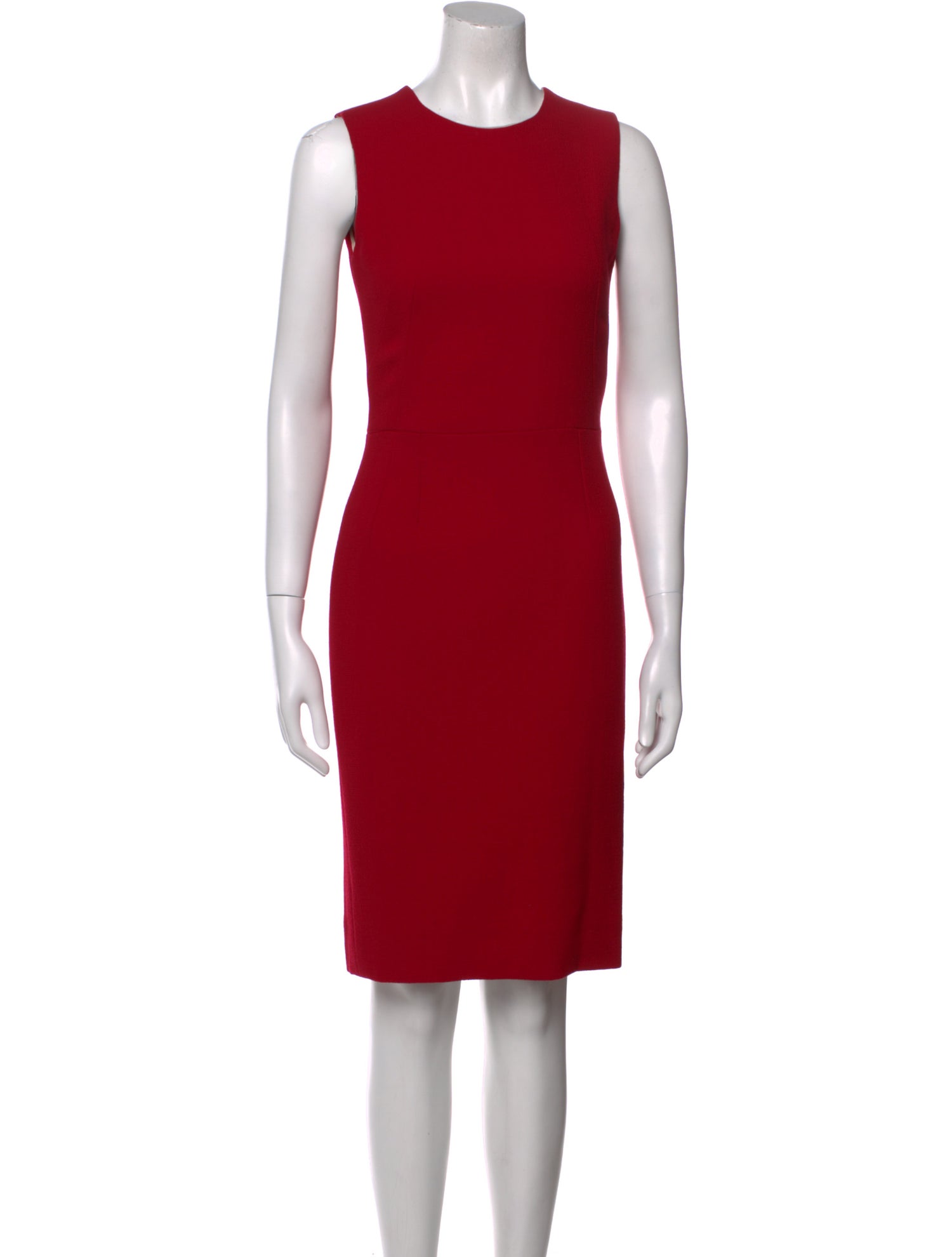 Dolce & Gabbana Wool Knee-Length Dress