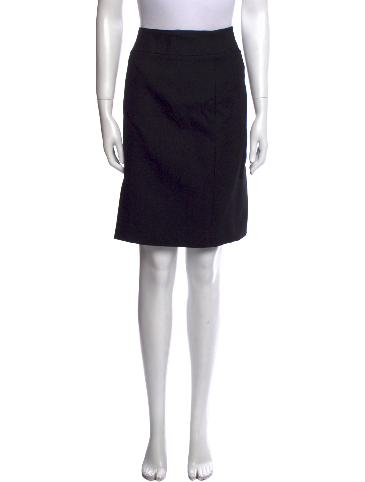 Dolce & Gabbana Virgin Wool Knee-Length Skirt