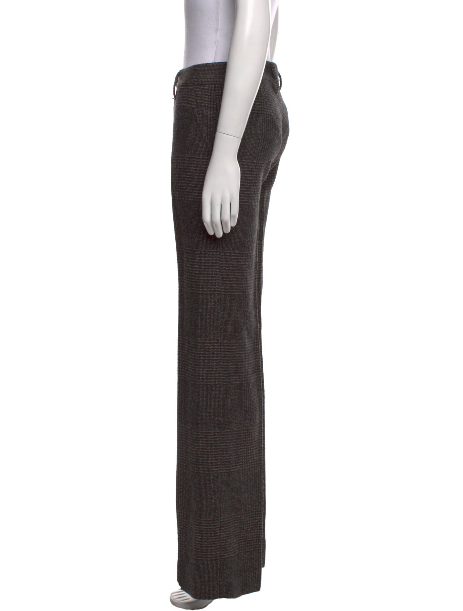 Dolce & Gabbana Wool Wide Leg Pants