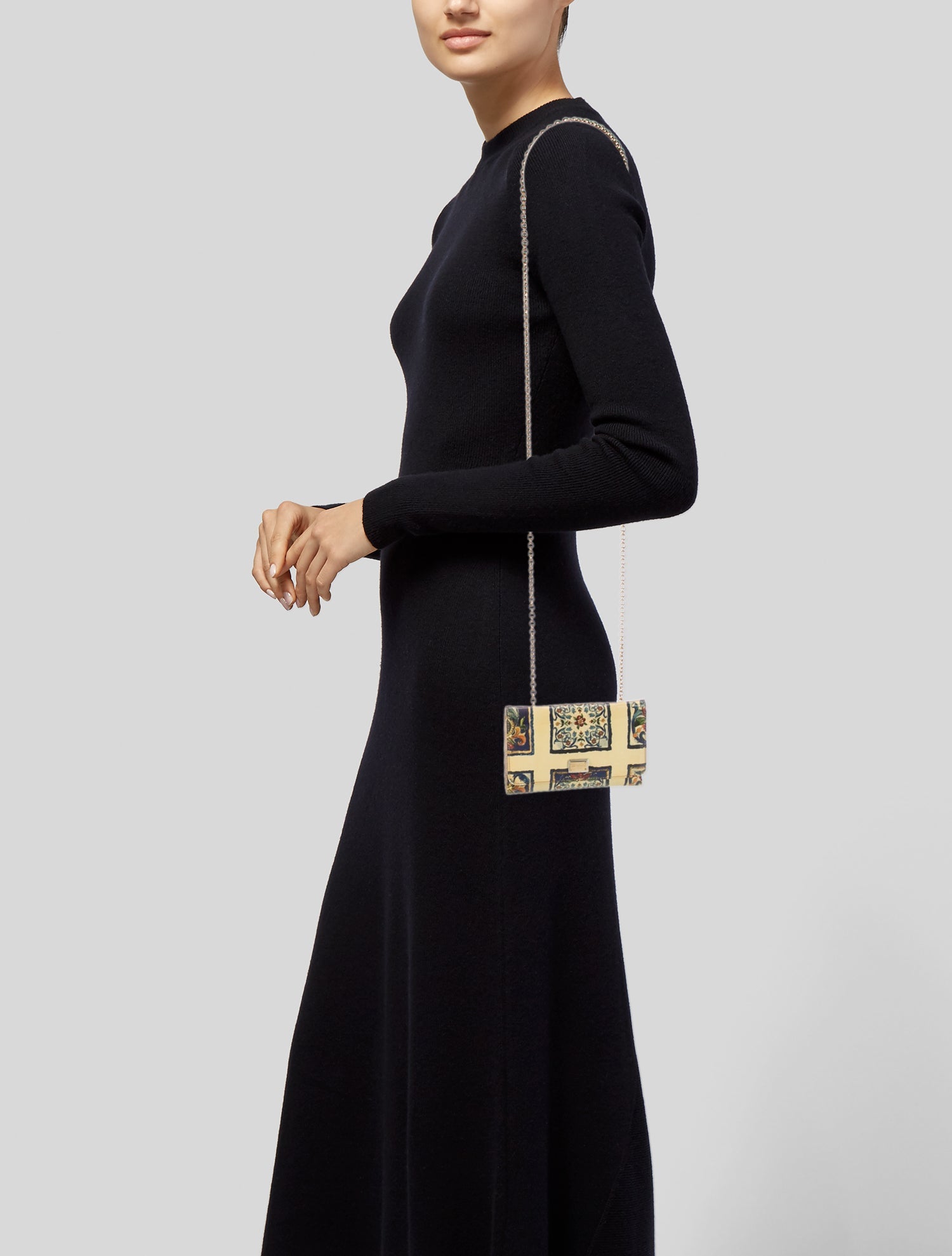 Dolce & Gabbana Leather Printed Wallet