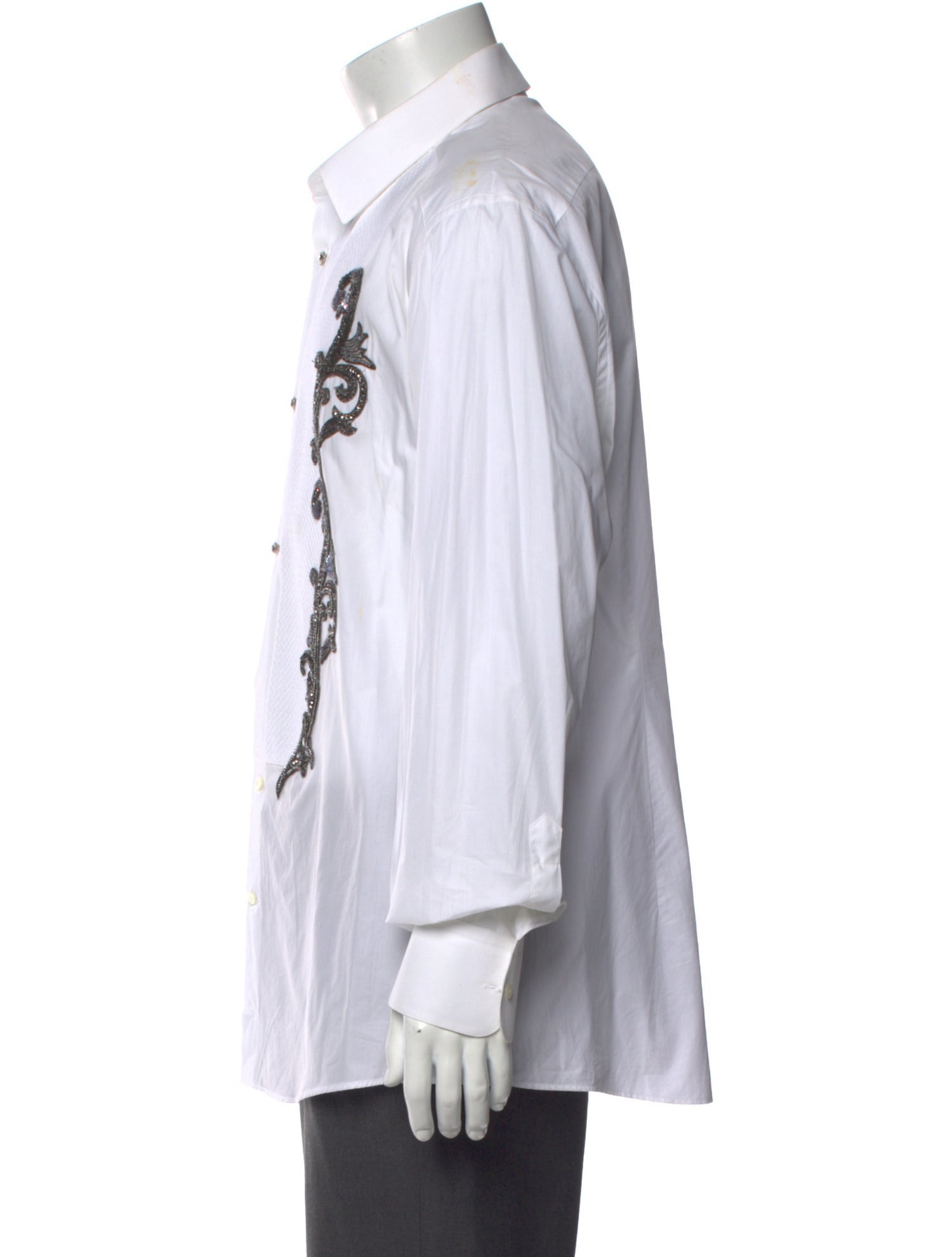 Dolce & Gabbana Graphic Print Long Sleeve Shirt