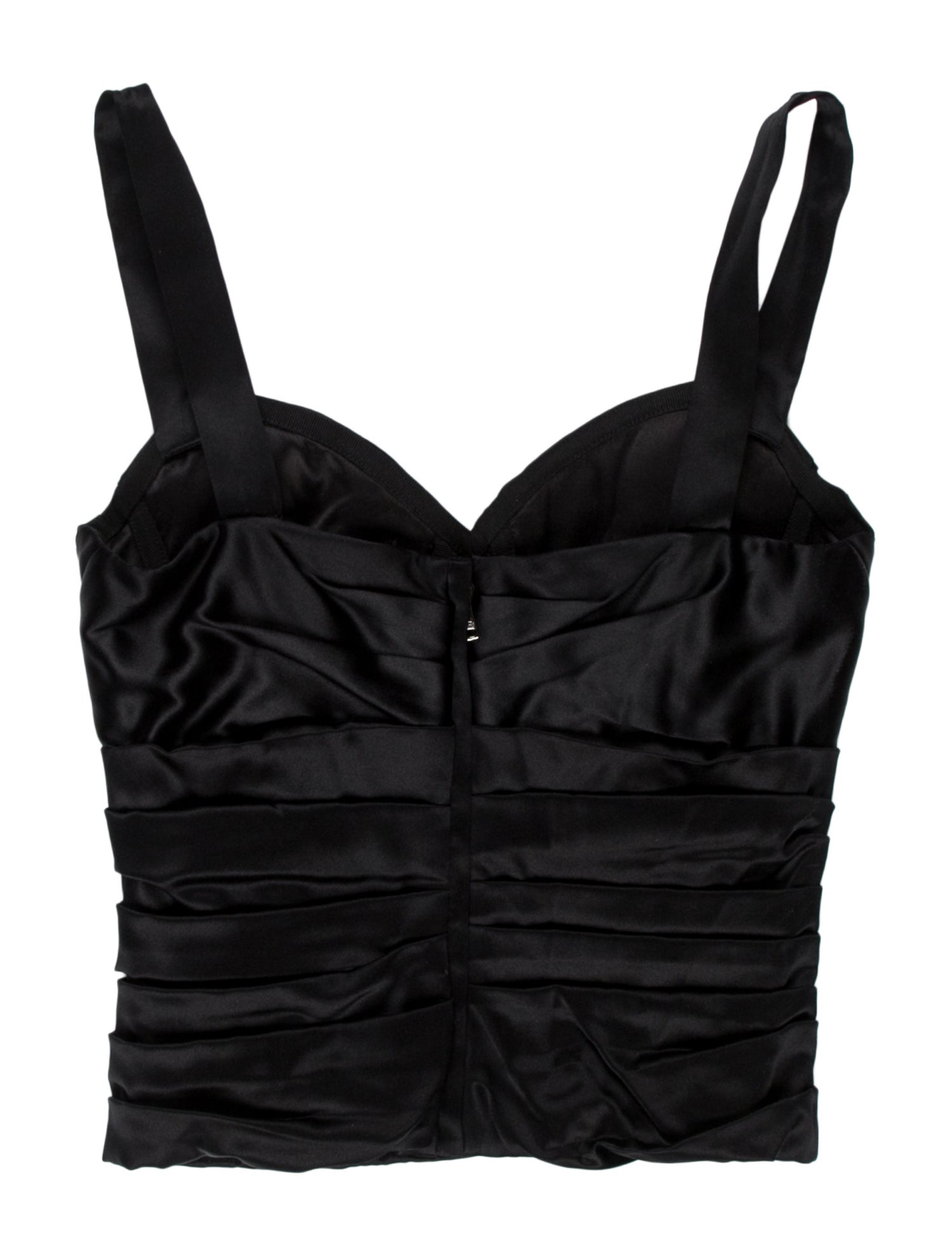 Dolce & Gabbana Silk Square Neckline Top