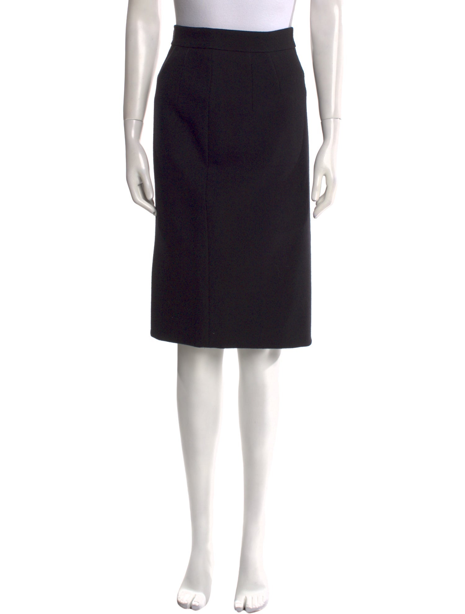 Dolce & Gabbana Virgin Wool Knee-Length Skirt