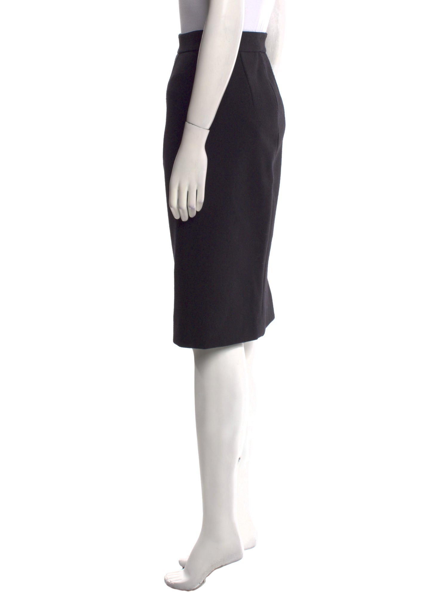 Dolce & Gabbana Virgin Wool Knee-Length Skirt