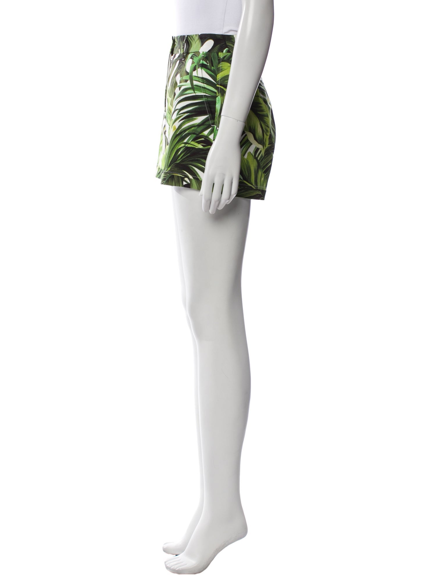 Dolce & Gabbana Printed Mini Shorts w/ Tags