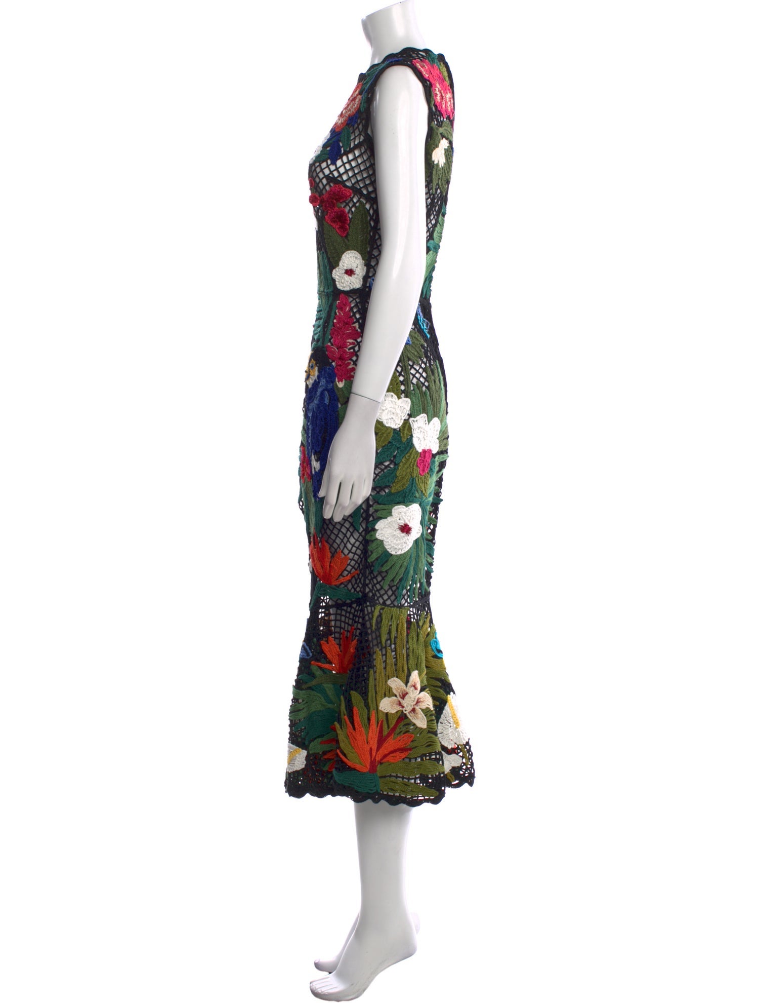 Dolce & Gabbana Printed Long Dress