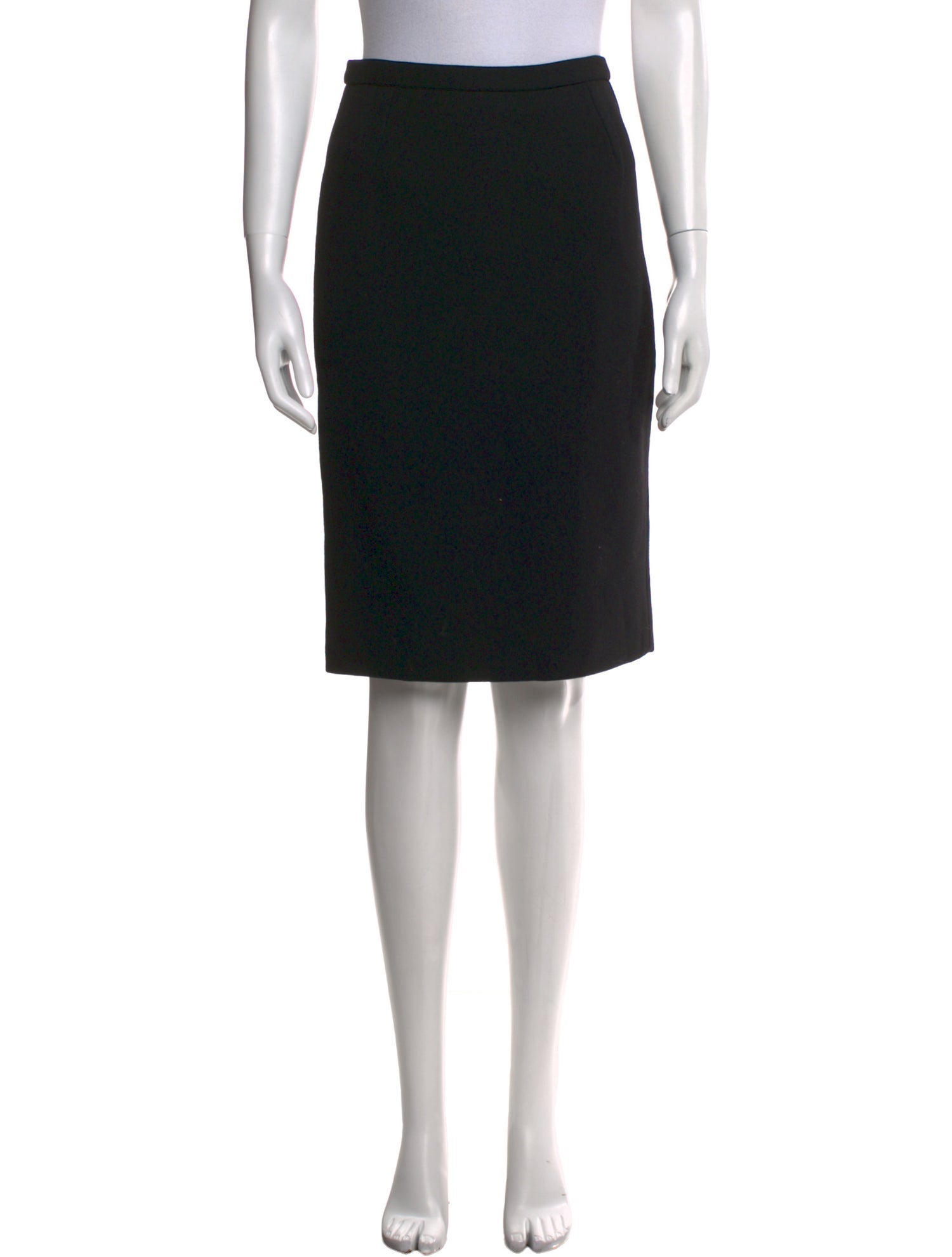 Dolce & Gabbana Virgin Wool Knee-Length Skirt