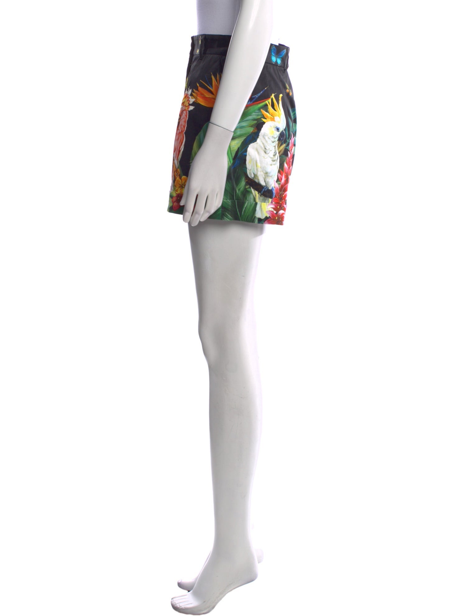 Dolce & Gabbana Printed Mini Shorts w/ Tags