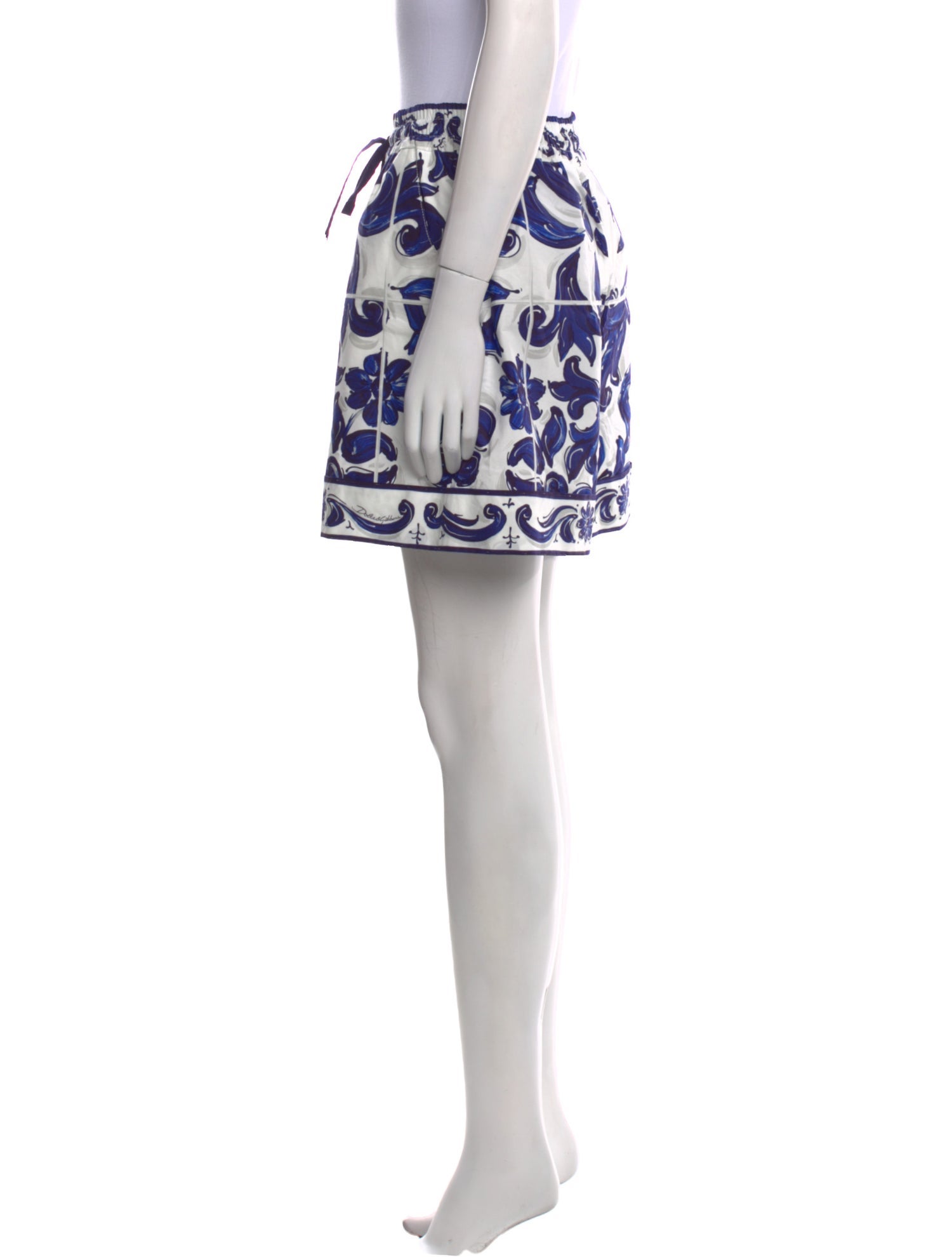 Dolce & Gabbana Printed Knee-Length Shorts