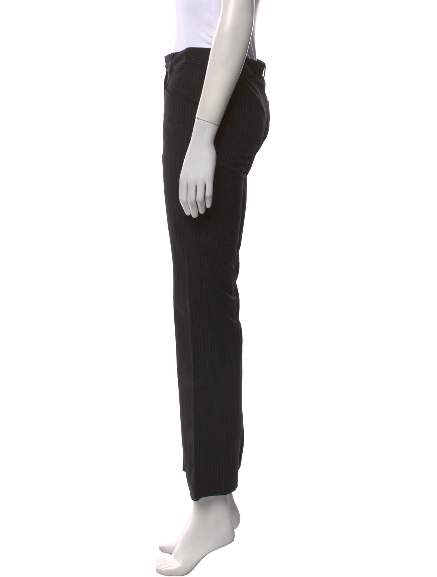 Dolce & Gabbana Virgin Wool Skinny Leg Pants