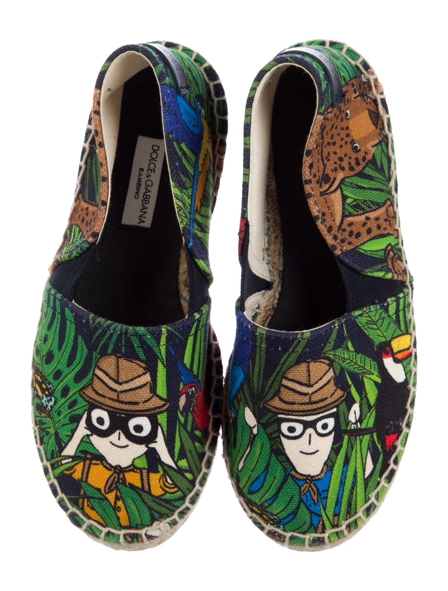 Dolce & Gabbana toddler boys' multicolored slip ons