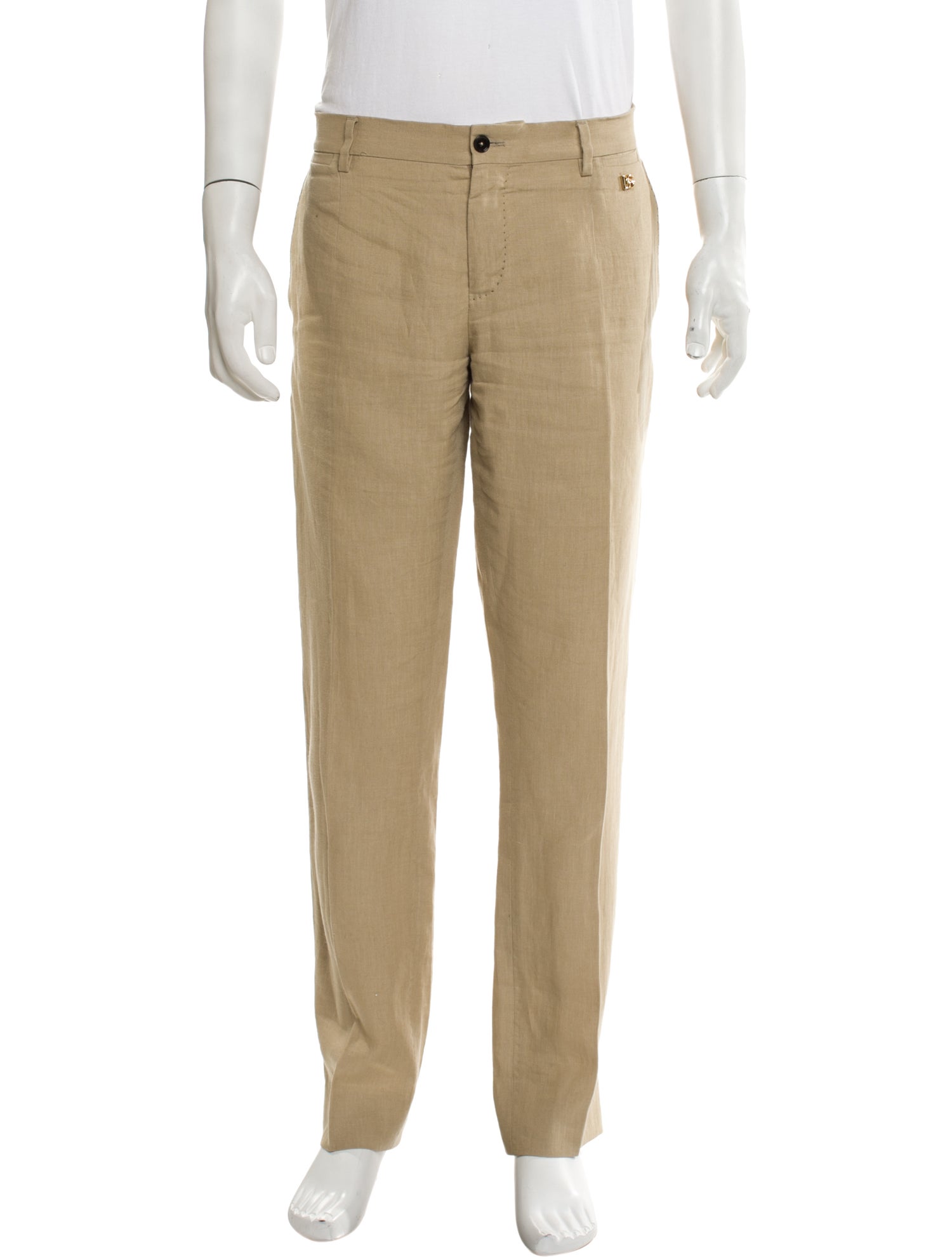Dolce & Gabbana Linen Chinos
