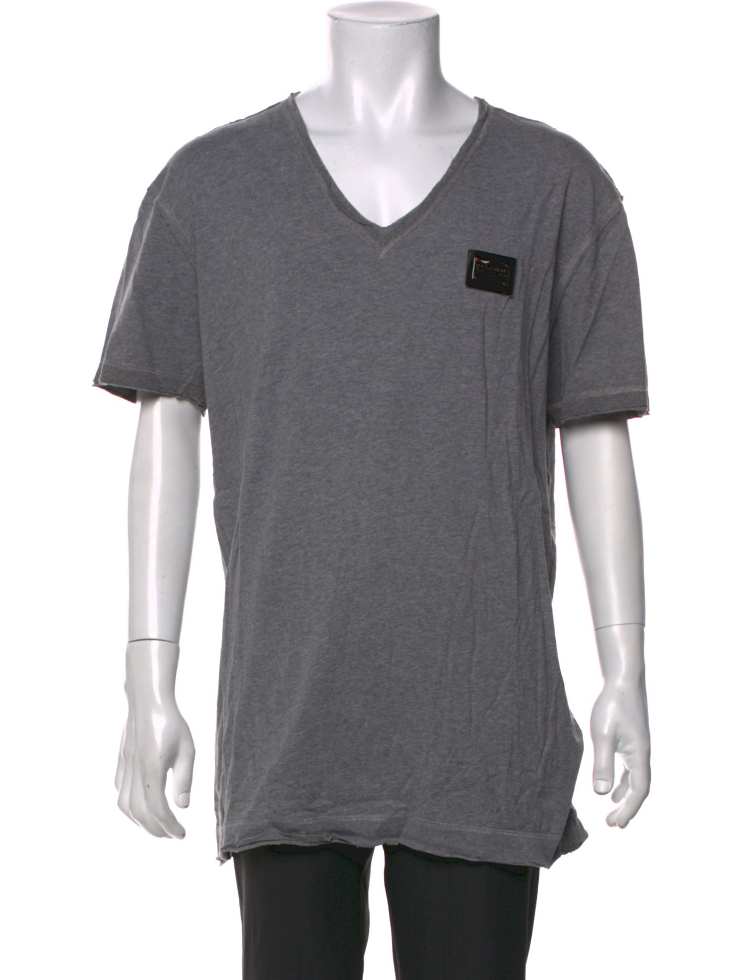 Dolce & Gabbana V-Neck Short Sleeve T-Shirt