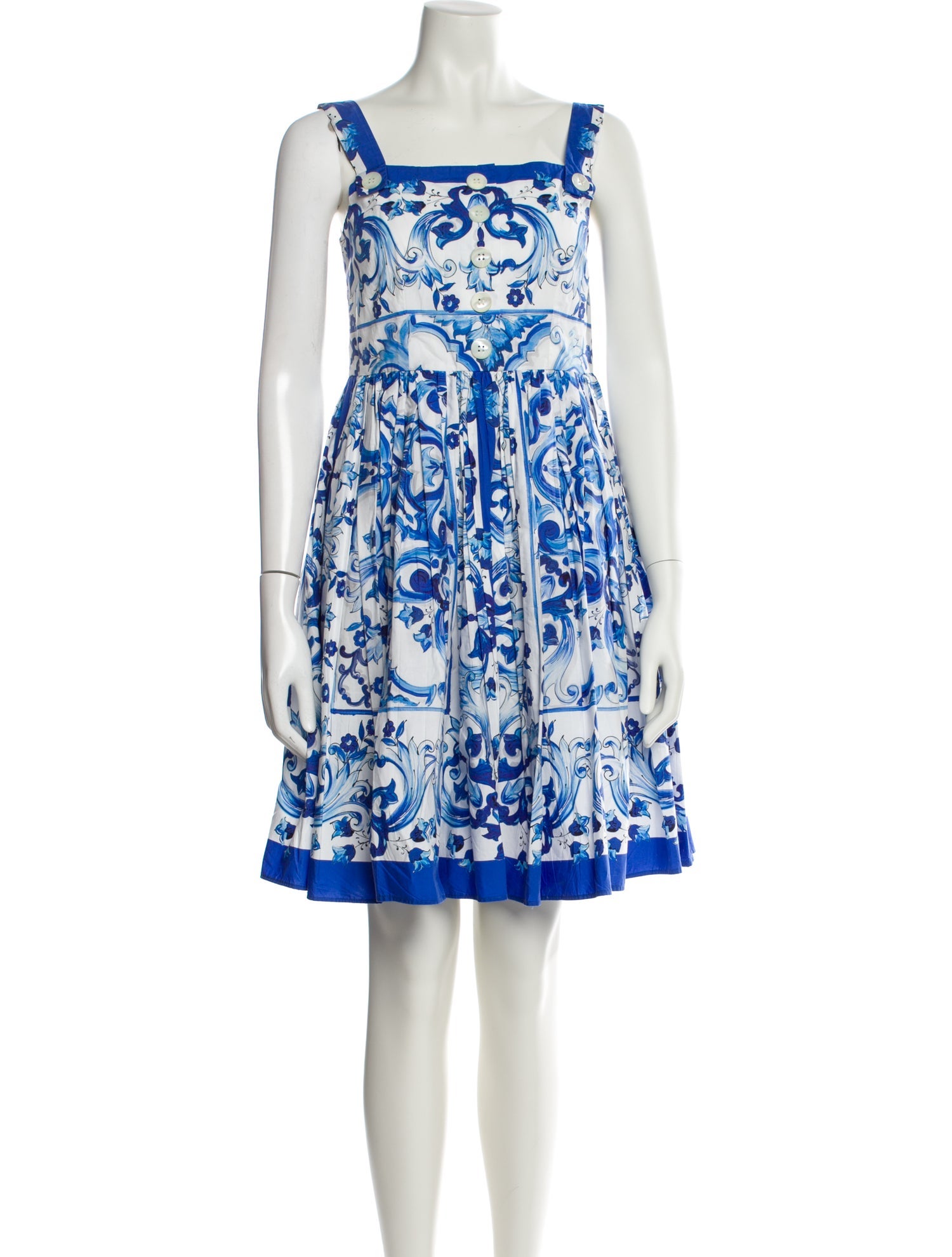 Dolce & Gabbana Printed Mini Dress