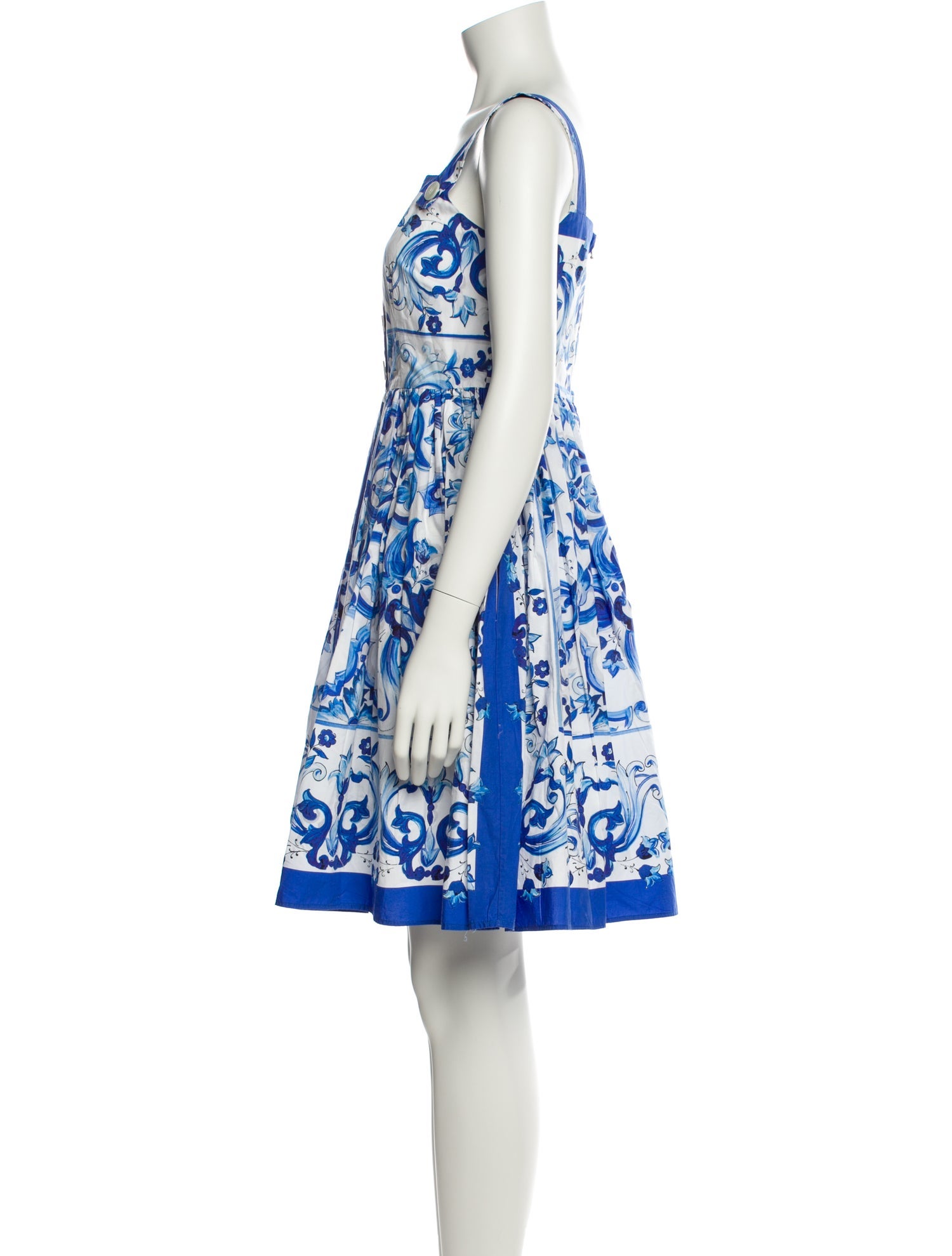 Dolce & Gabbana Printed Mini Dress