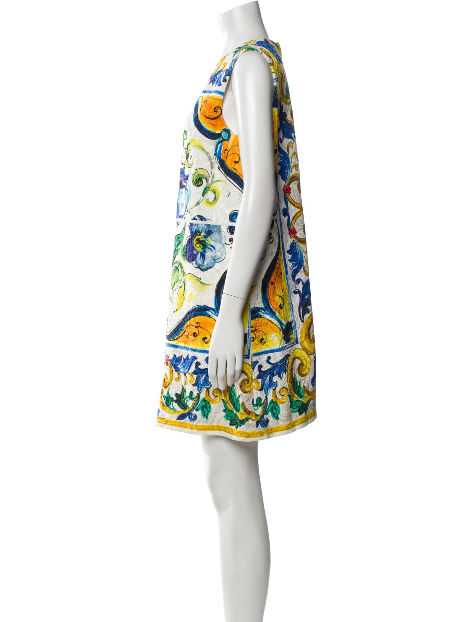 Dolce & Gabbana Printed Mini Dress