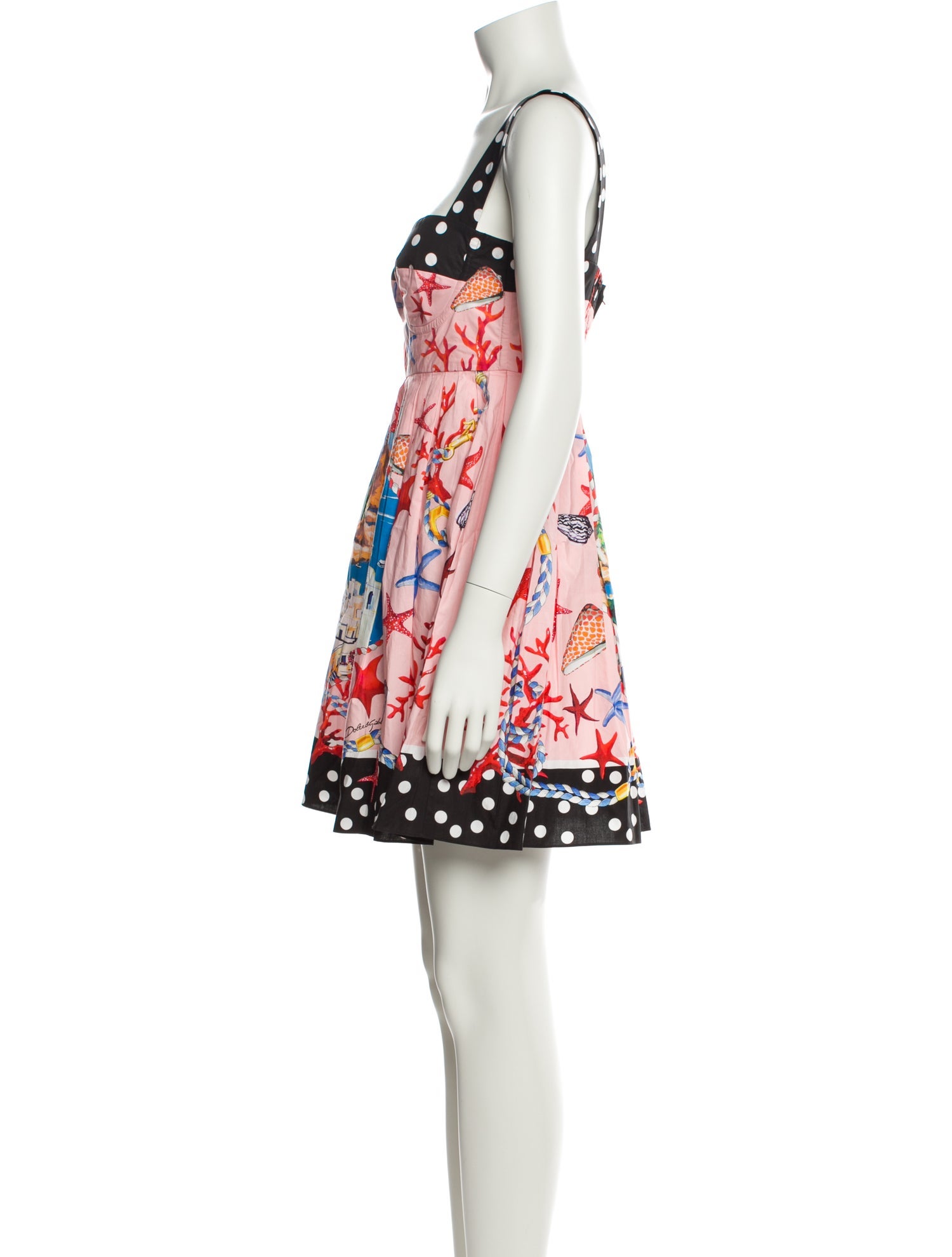 Dolce & Gabbana Printed Mini Dress