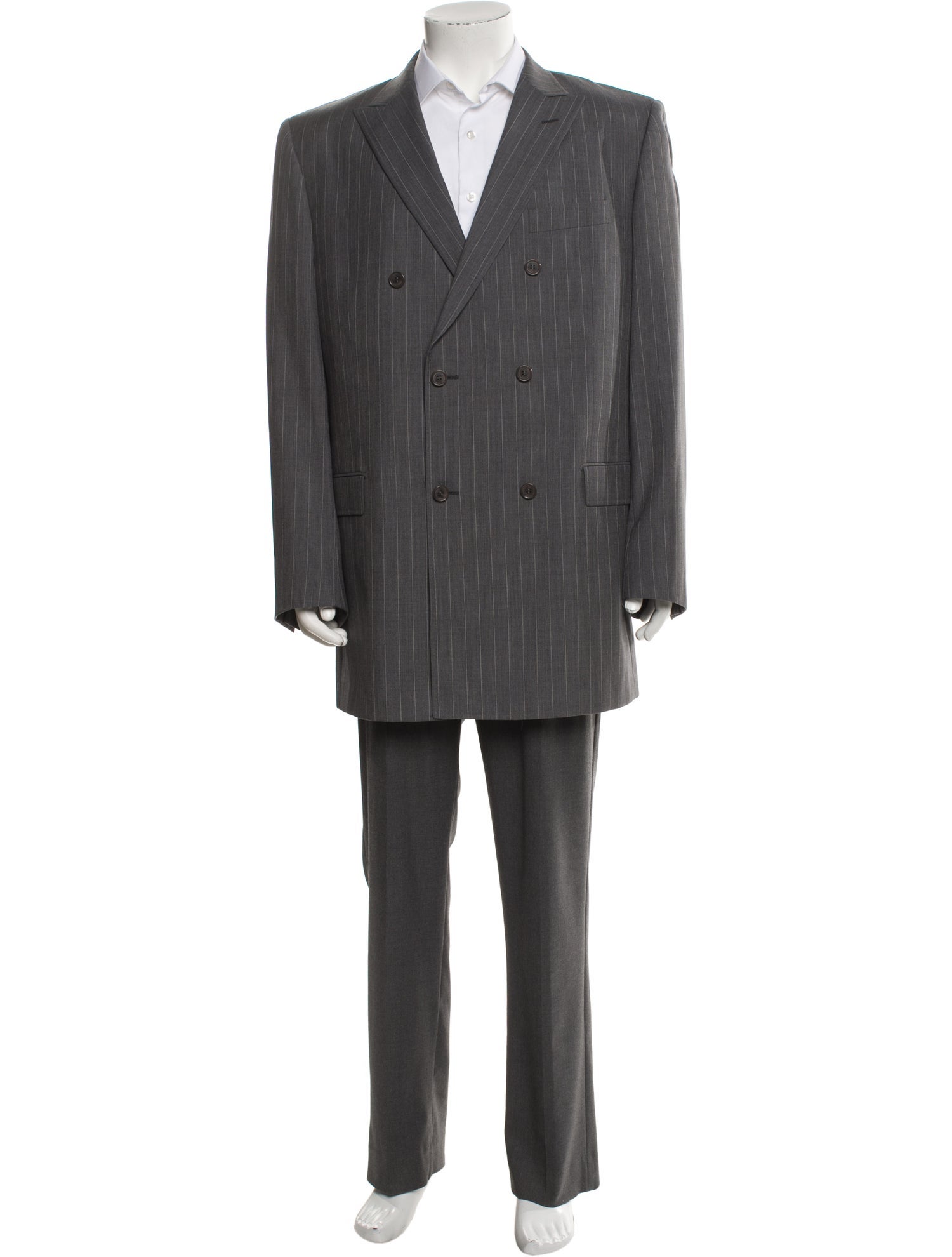 Dolce & Gabbana Virgin Wool Striped Blazer