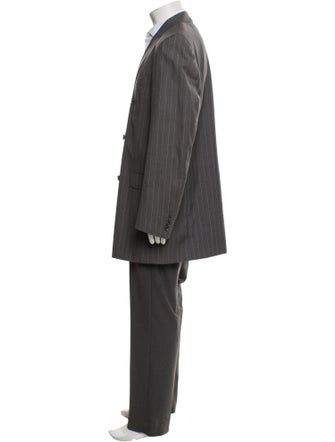 Dolce & Gabbana Virgin Wool Striped Blazer