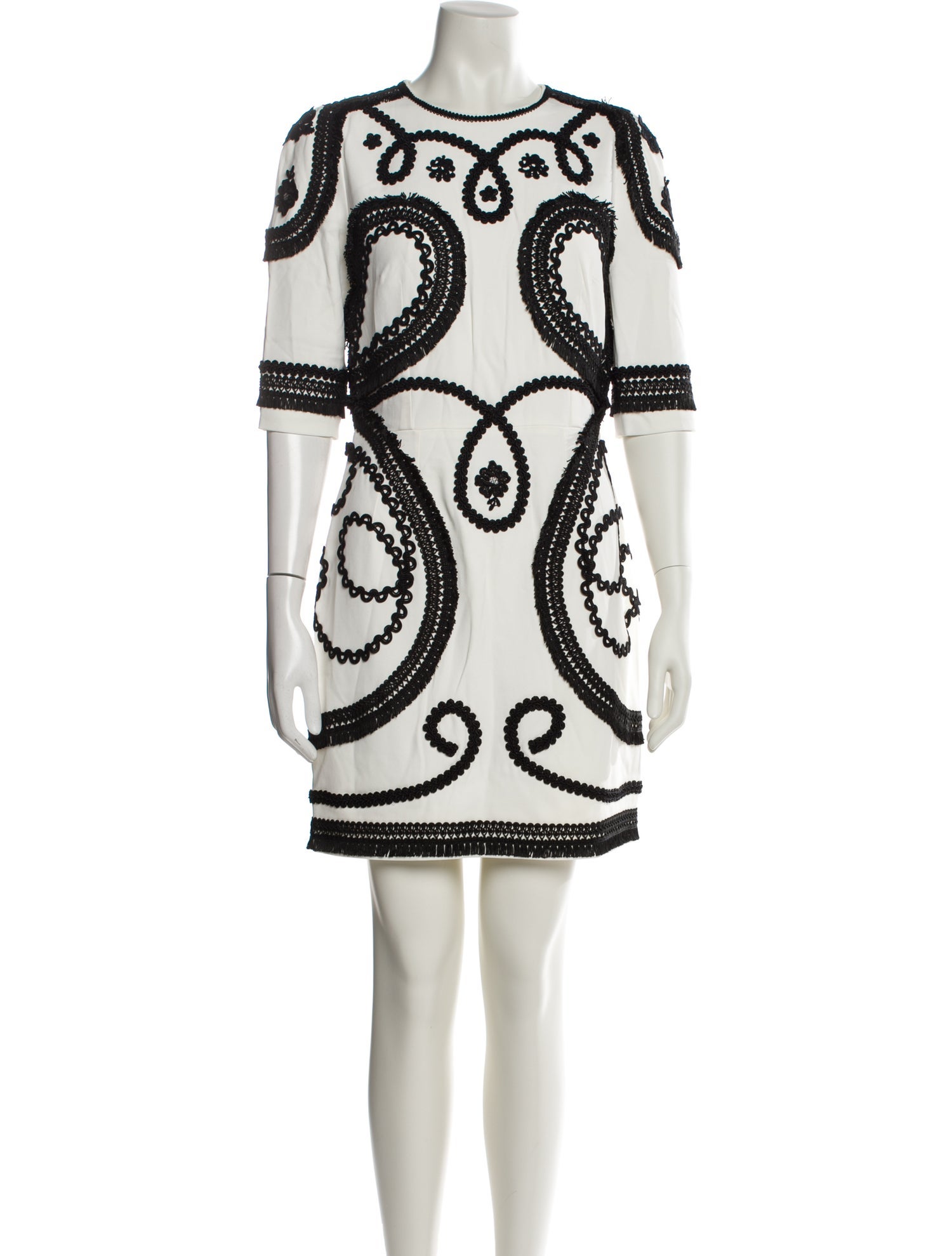 Dolce & Gabbana Printed Mini Dress