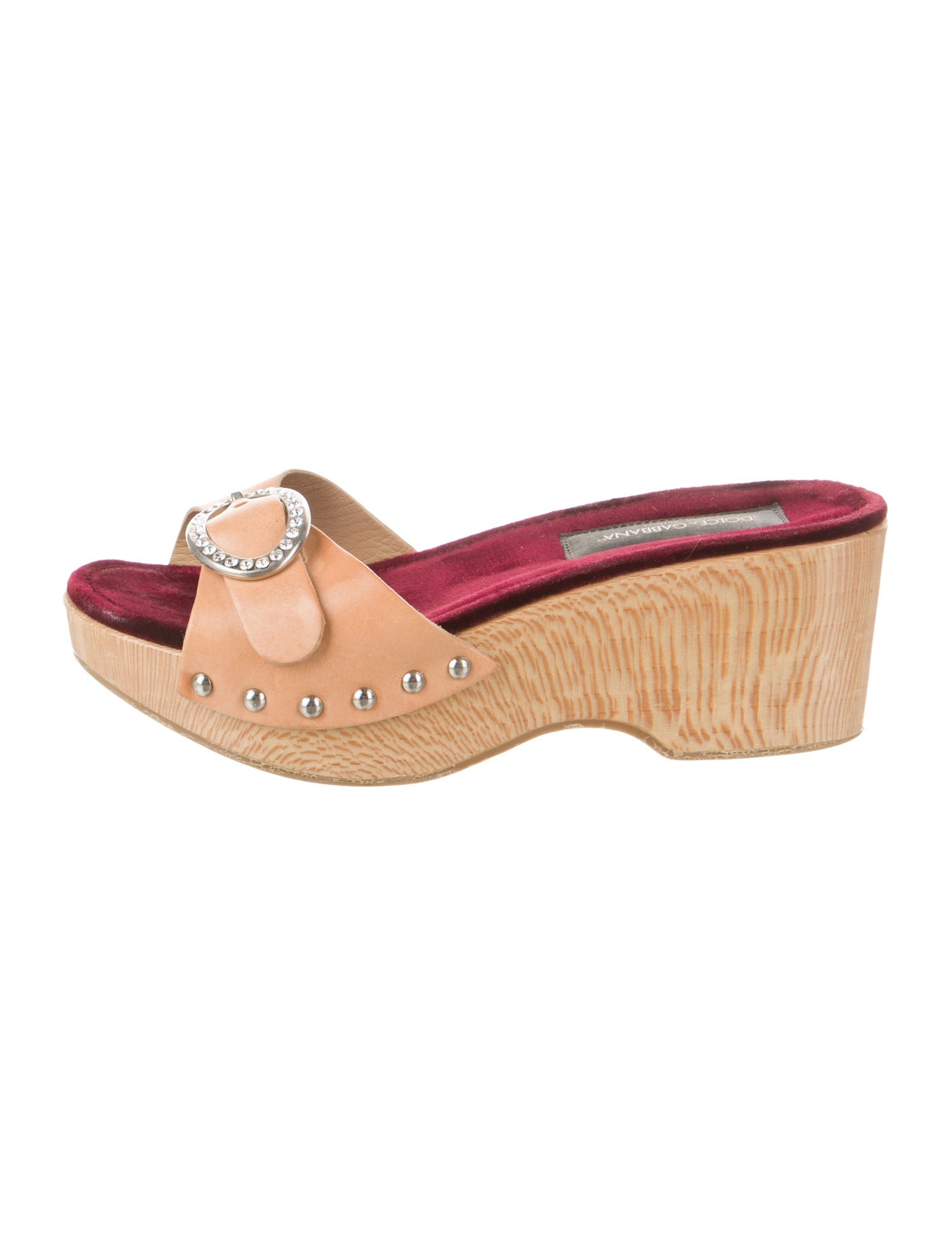 Dolce & Gabbana Leather Slides