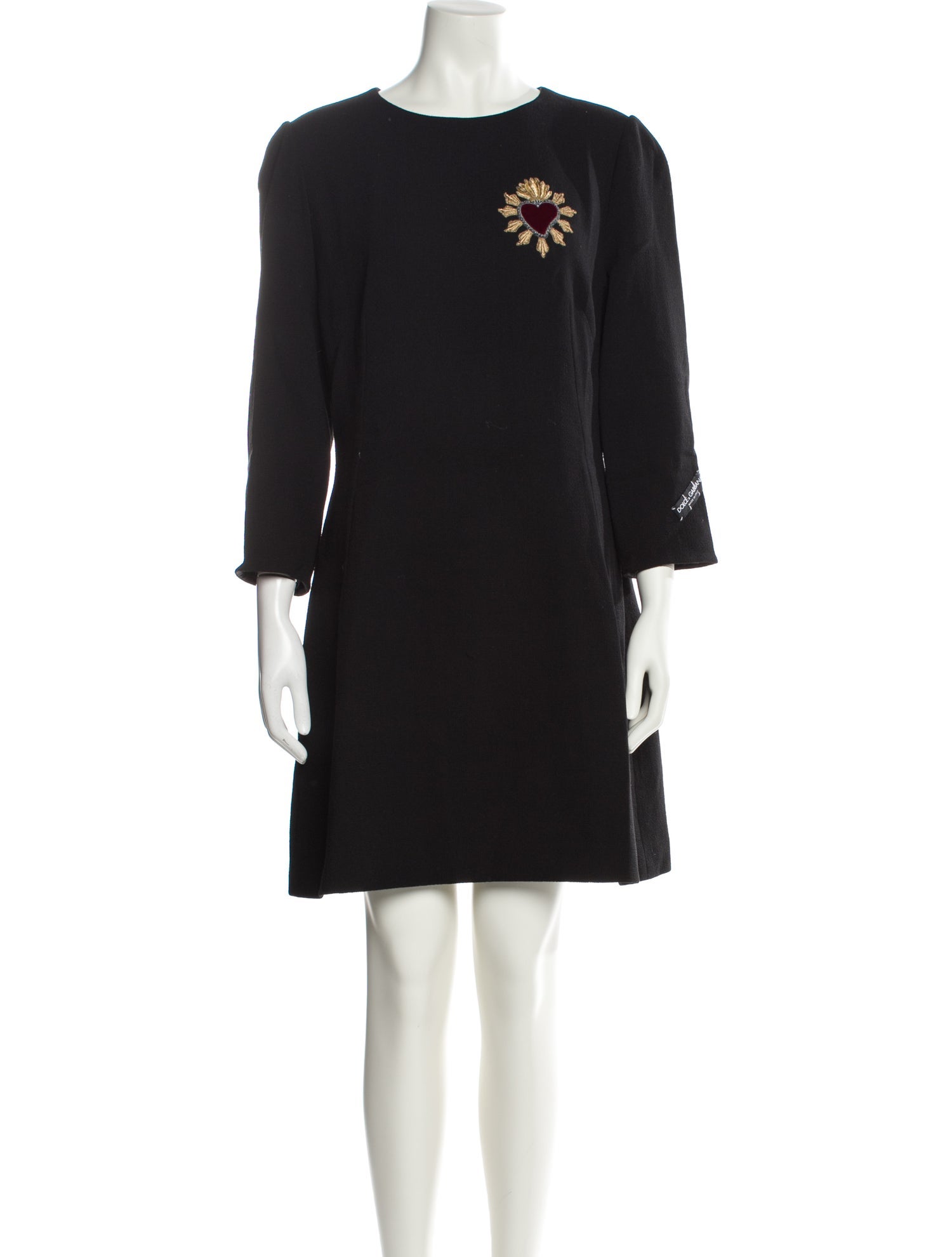 Dolce & Gabbana Wool Mini Dress