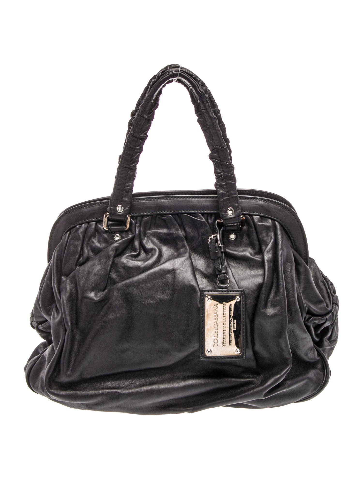 Dolce & Gabbana Leather Miss Curly