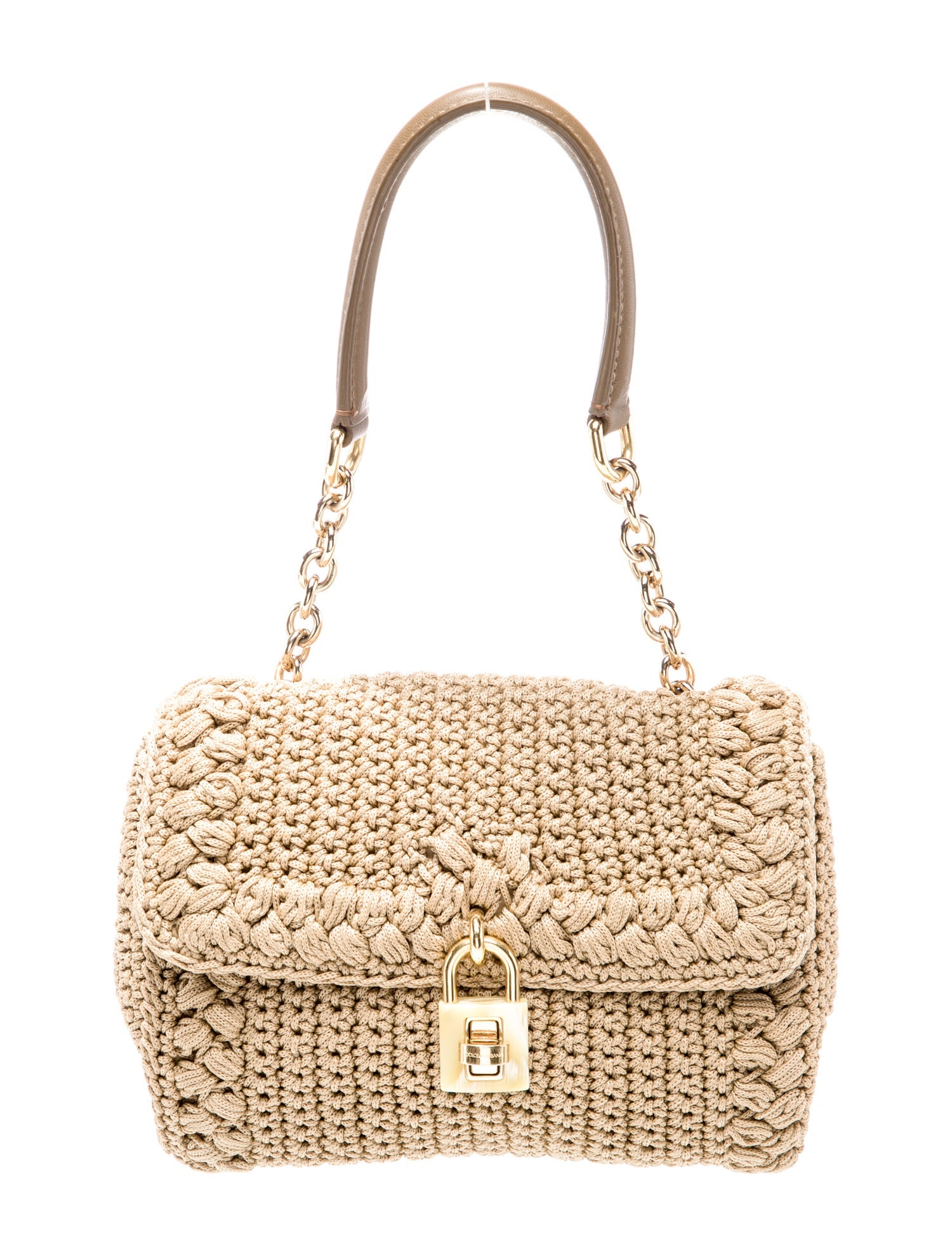 Dolce & Gabbana Raffia Shoulder Bag
