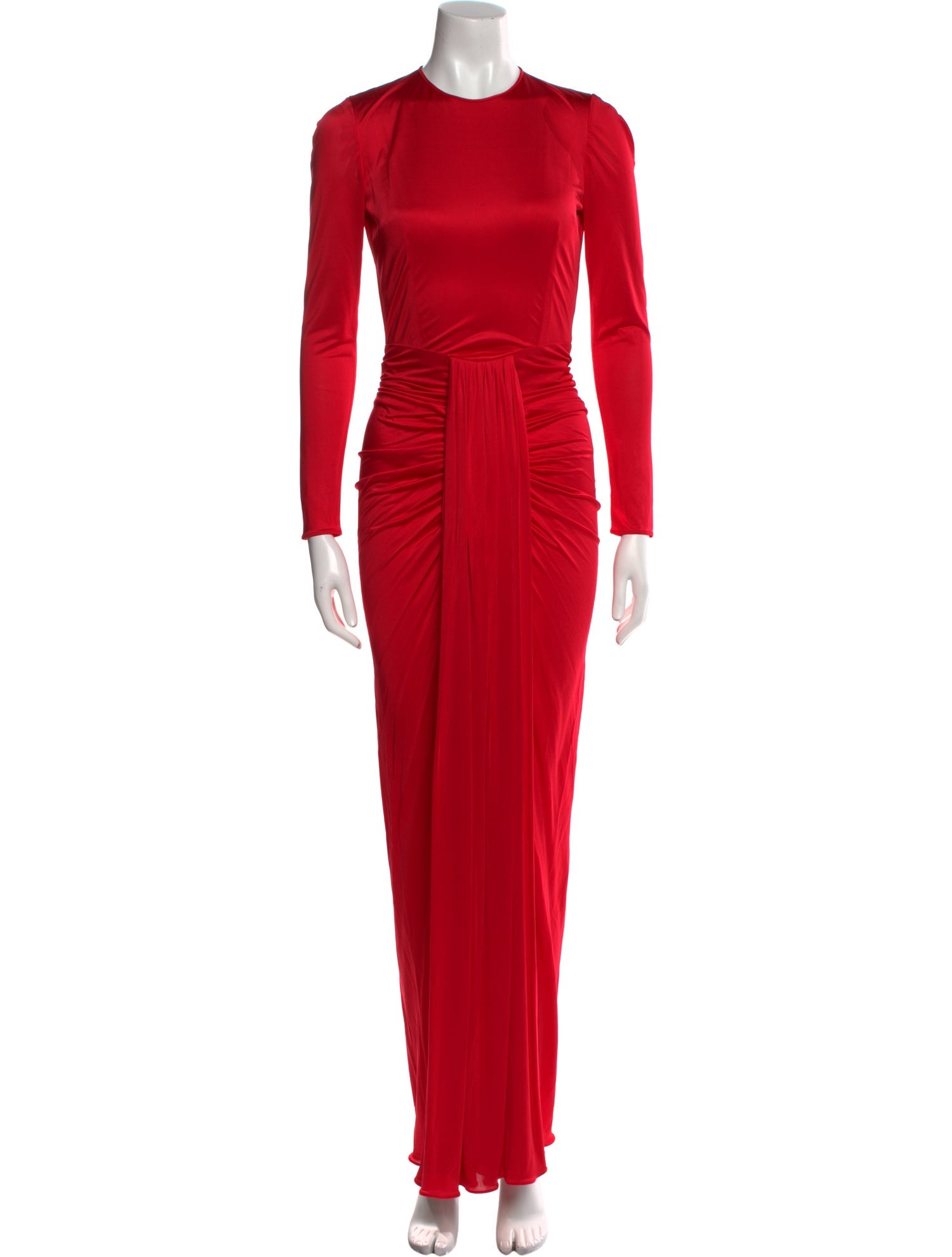 Dolce & Gabbana Crew Neck Long Dress