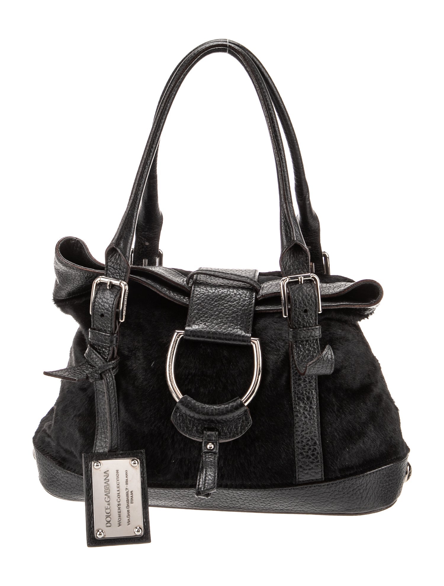 Dolce & Gabbana Fur Shoulder Bag