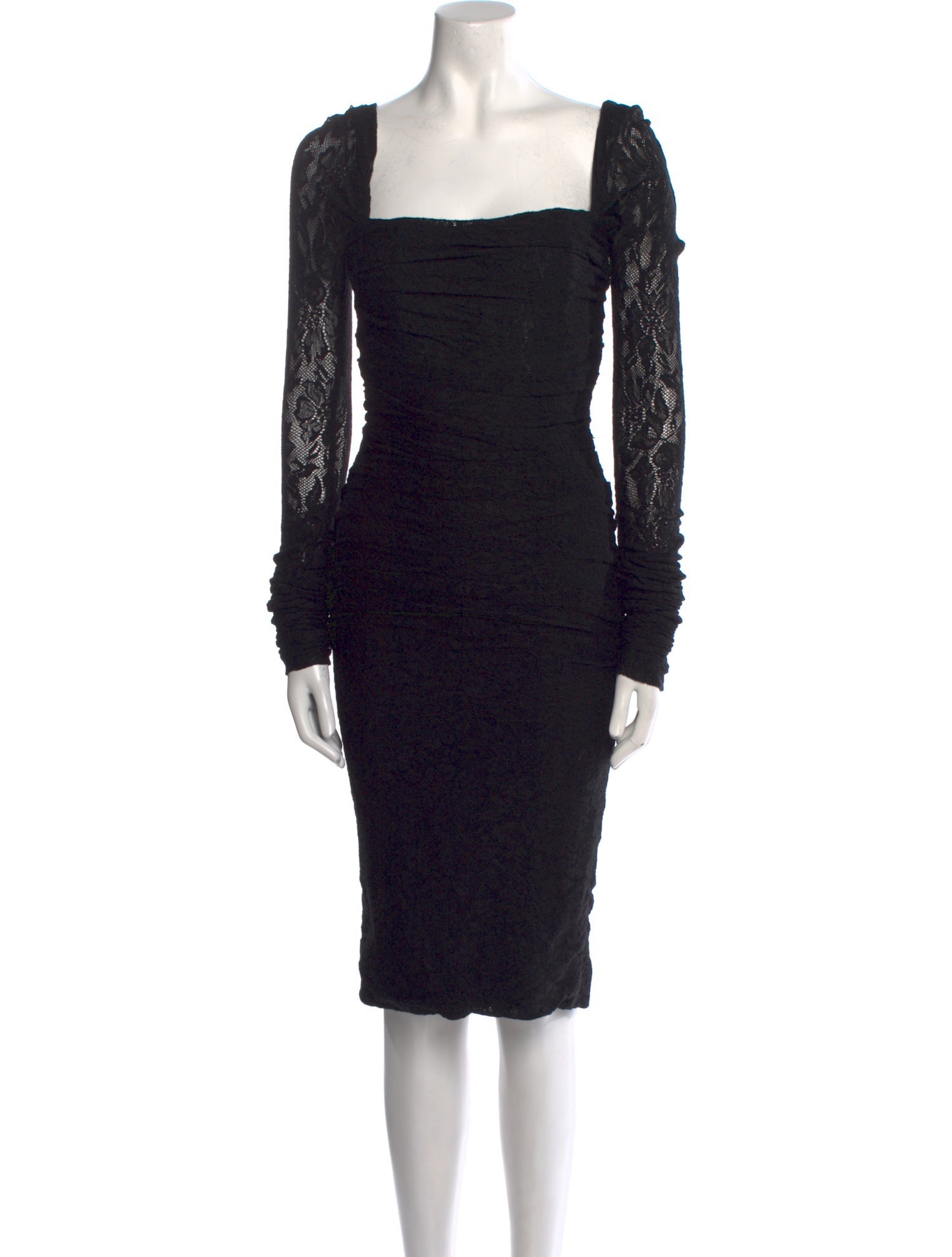 Dolce & Gabbana Lace Midi Length Dress