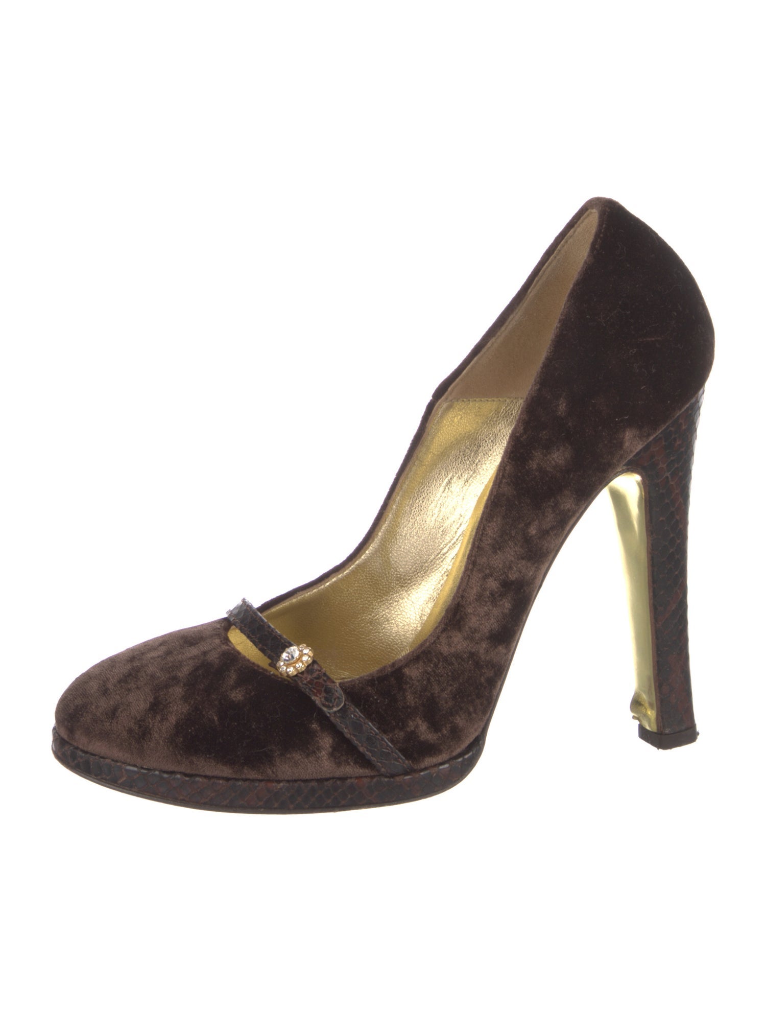 Dolce & Gabbana Velvet Pumps