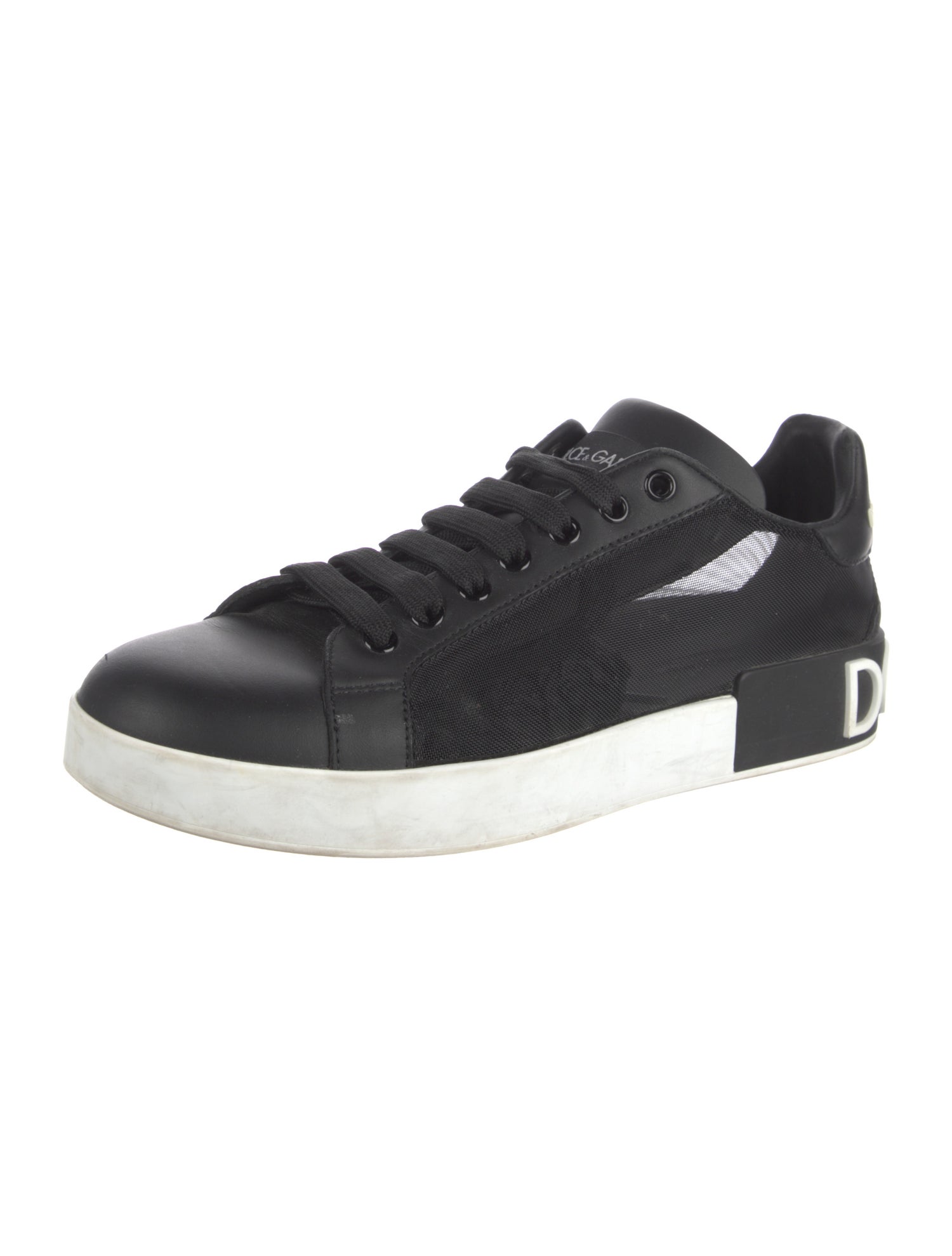 Dolce & Gabbana Leather Sneakers