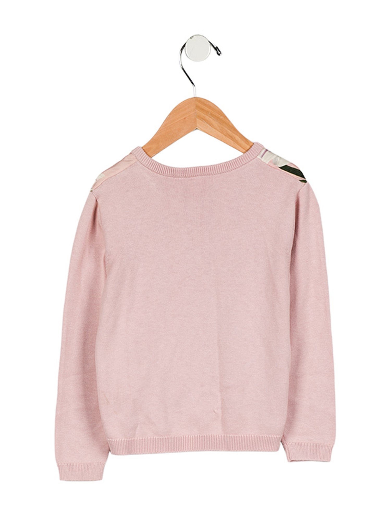 Dolce & Gabbana Girls' Floral Silk Cardigan