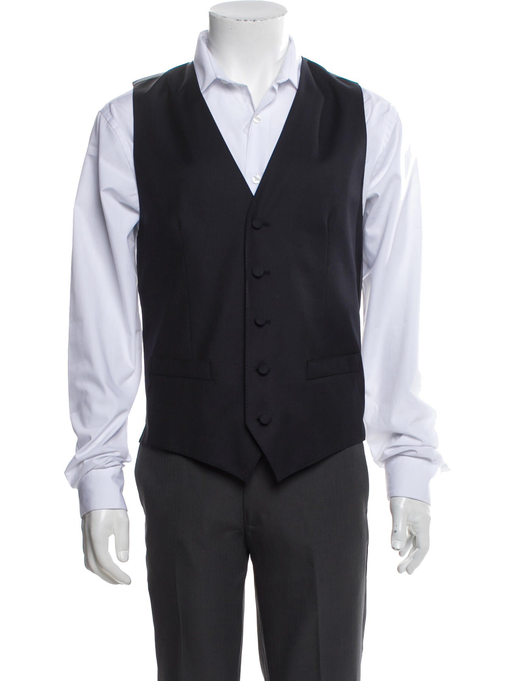 Dolce & Gabbana Virgin Wool Suit Vest