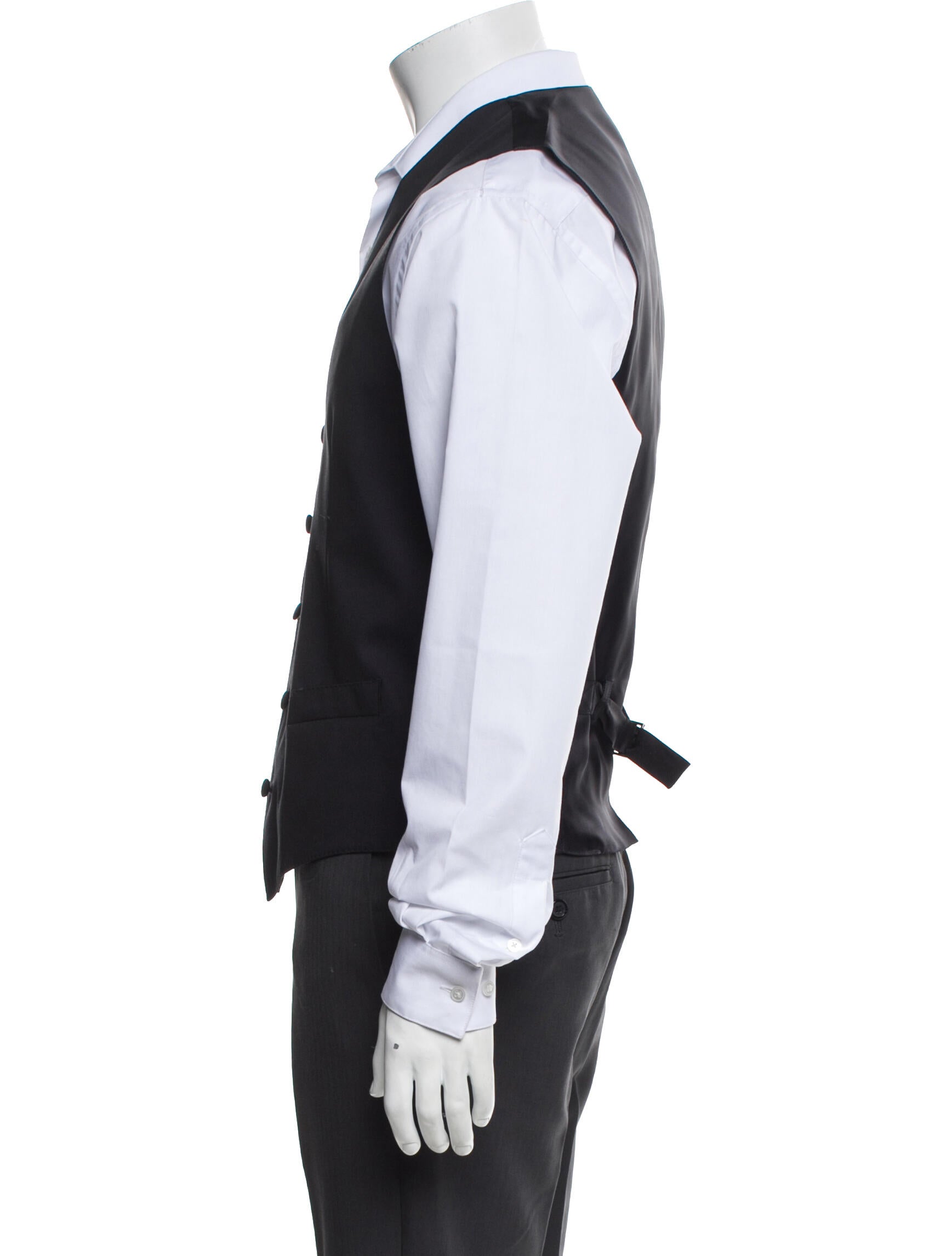 Dolce & Gabbana Virgin Wool Suit Vest