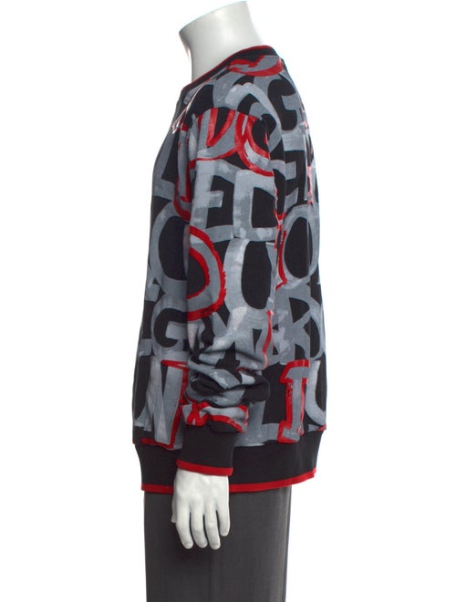 Dolce & Gabbana Printed Crew Neck Sweatshirt