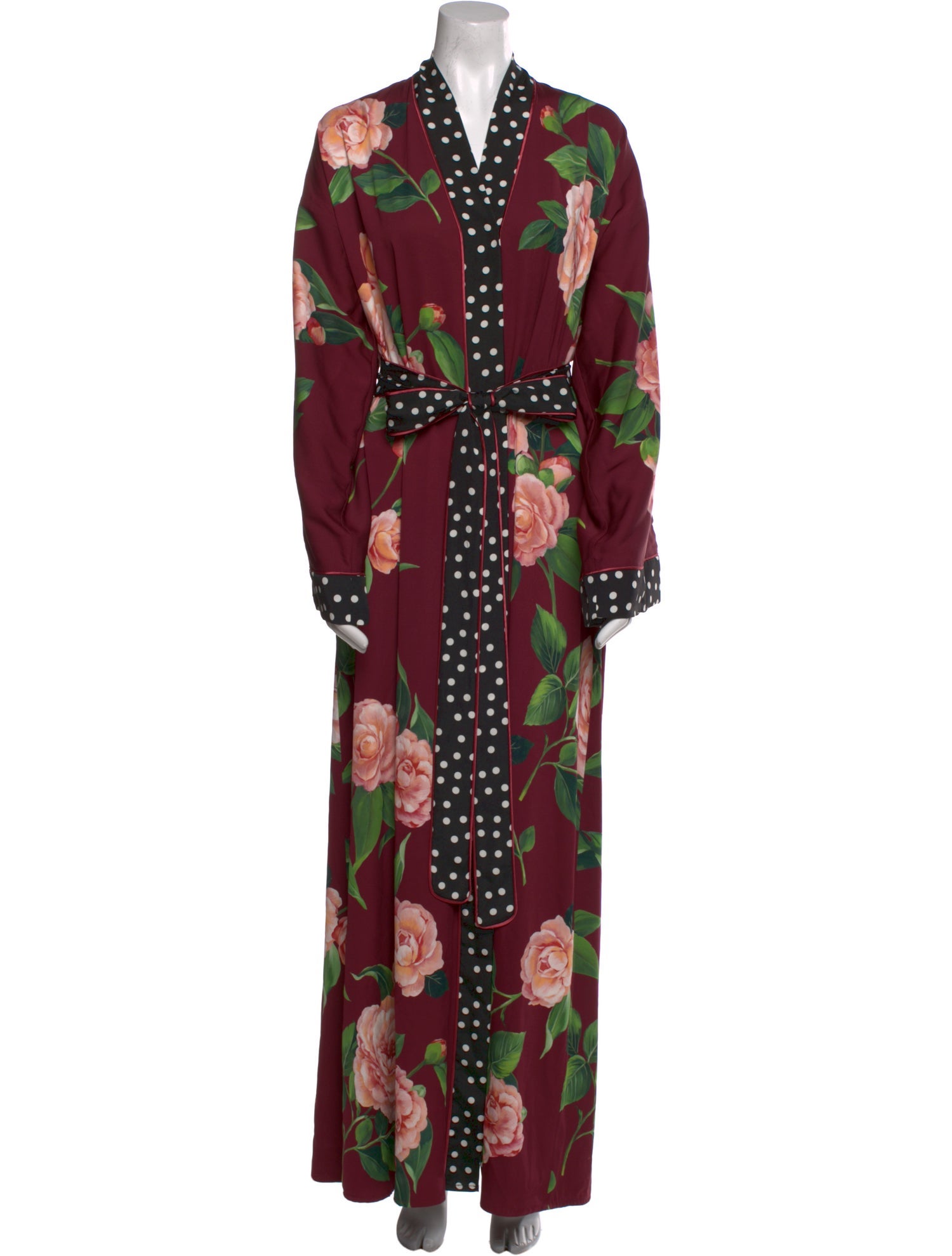 Dolce & Gabbana Silk Long Dress