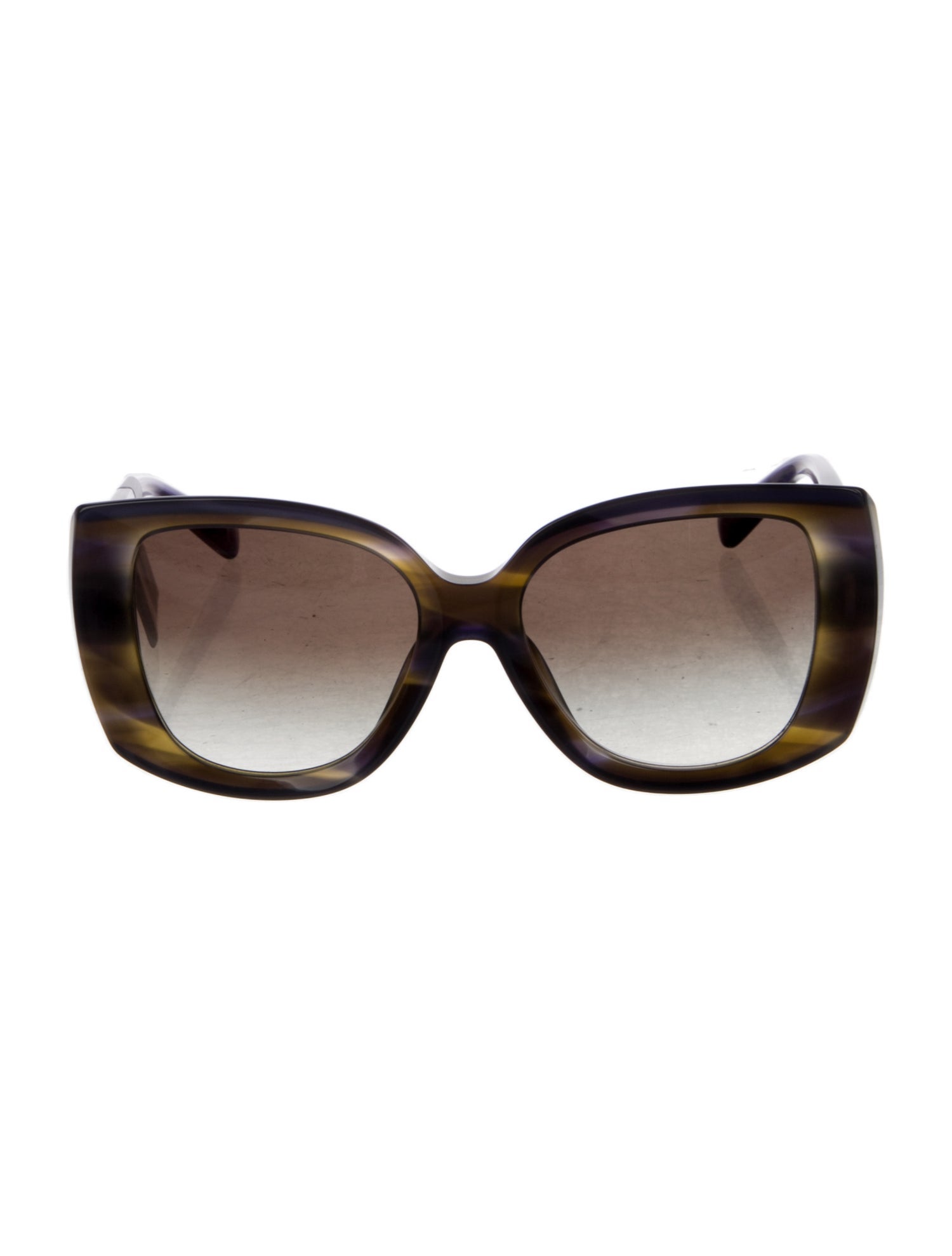 Dolce & Gabbana Oversize Gradient Sunglasses w/ Tags