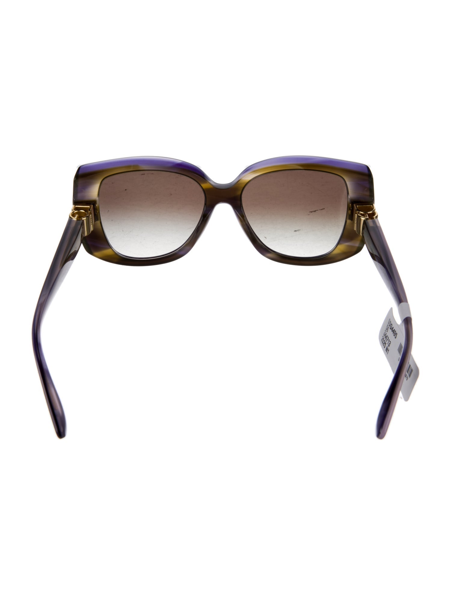 Dolce & Gabbana Oversize Gradient Sunglasses w/ Tags