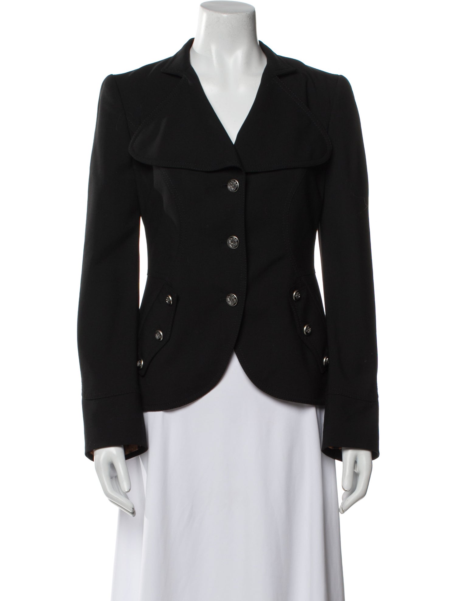 Dolce & Gabbana Virgin Wool Evening Jacket