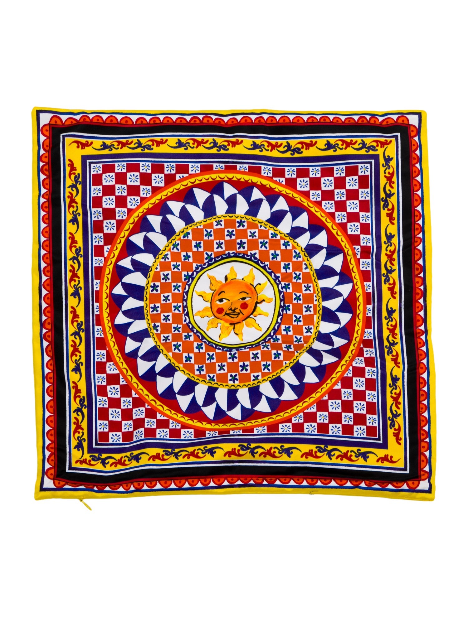 Dolce & Gabbana Small Duchesse Cotton Cushion Cover