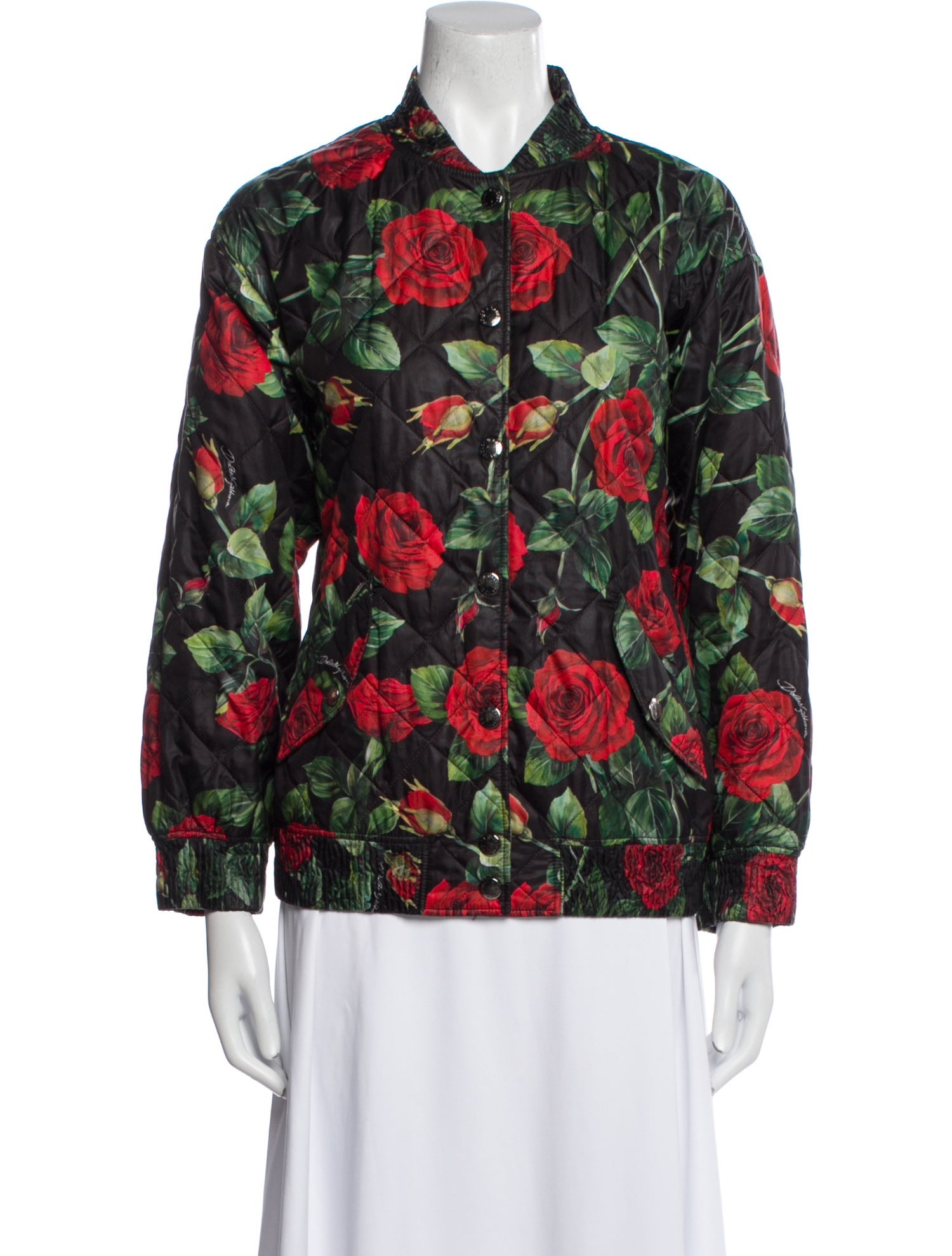 Dolce & Gabbana Floral Print Jacket