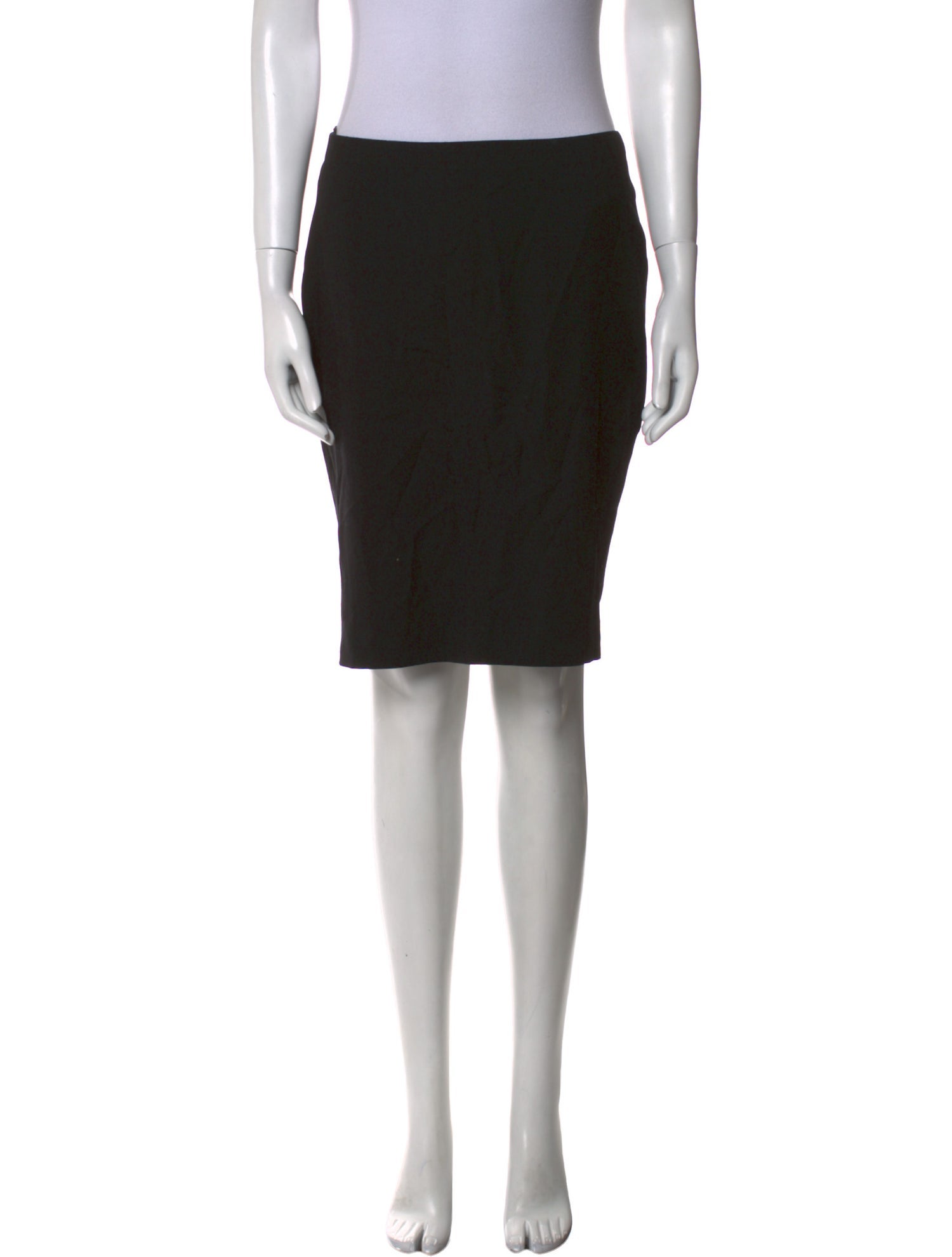 Dolce & Gabbana Virgin Wool Knee-Length Skirt