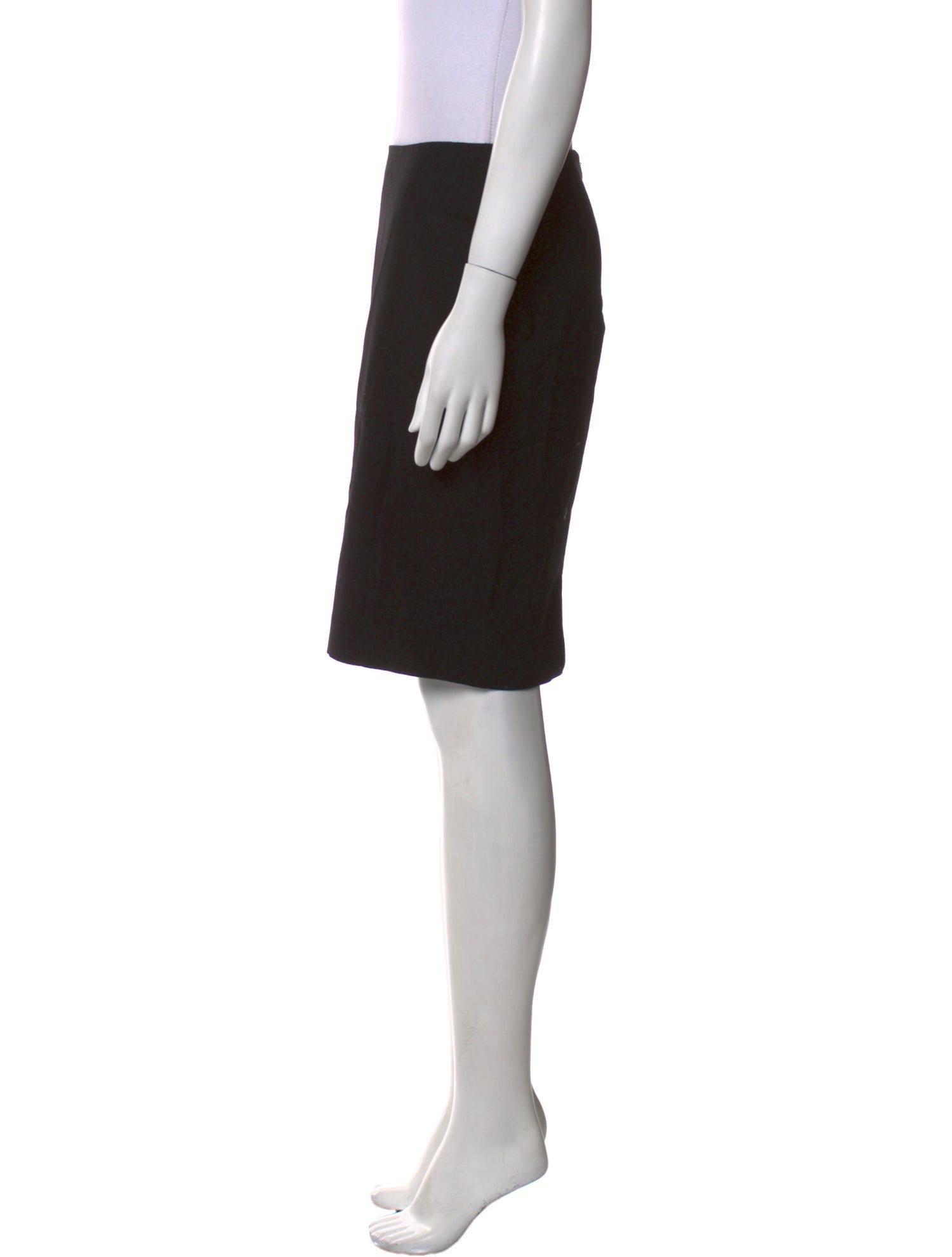 Dolce & Gabbana Virgin Wool Knee-Length Skirt