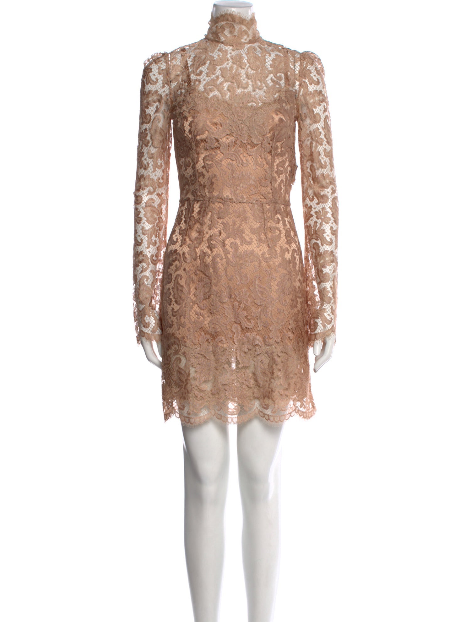Dolce & Gabbana Lace Knee-Length Dress