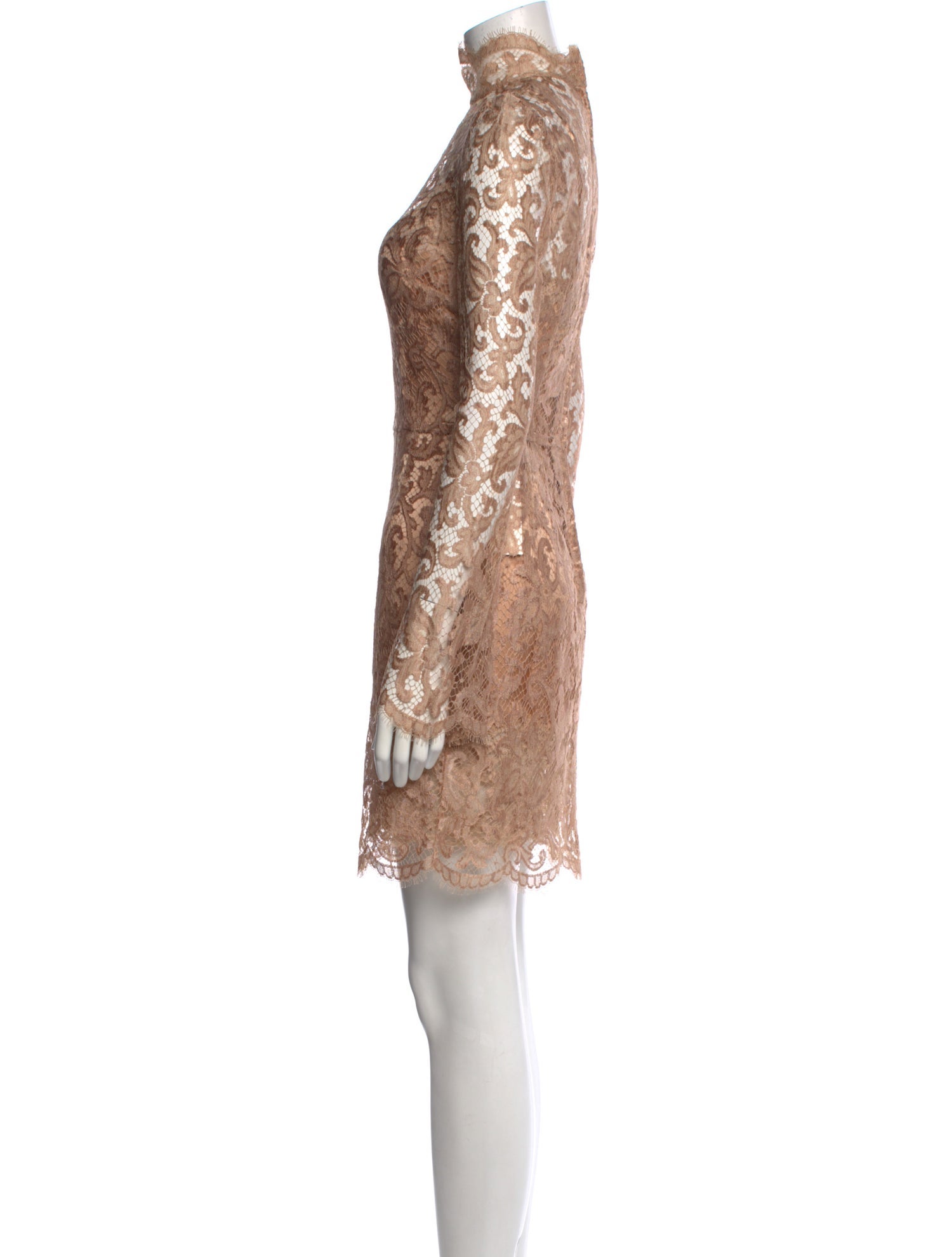 Dolce & Gabbana Lace Knee-Length Dress