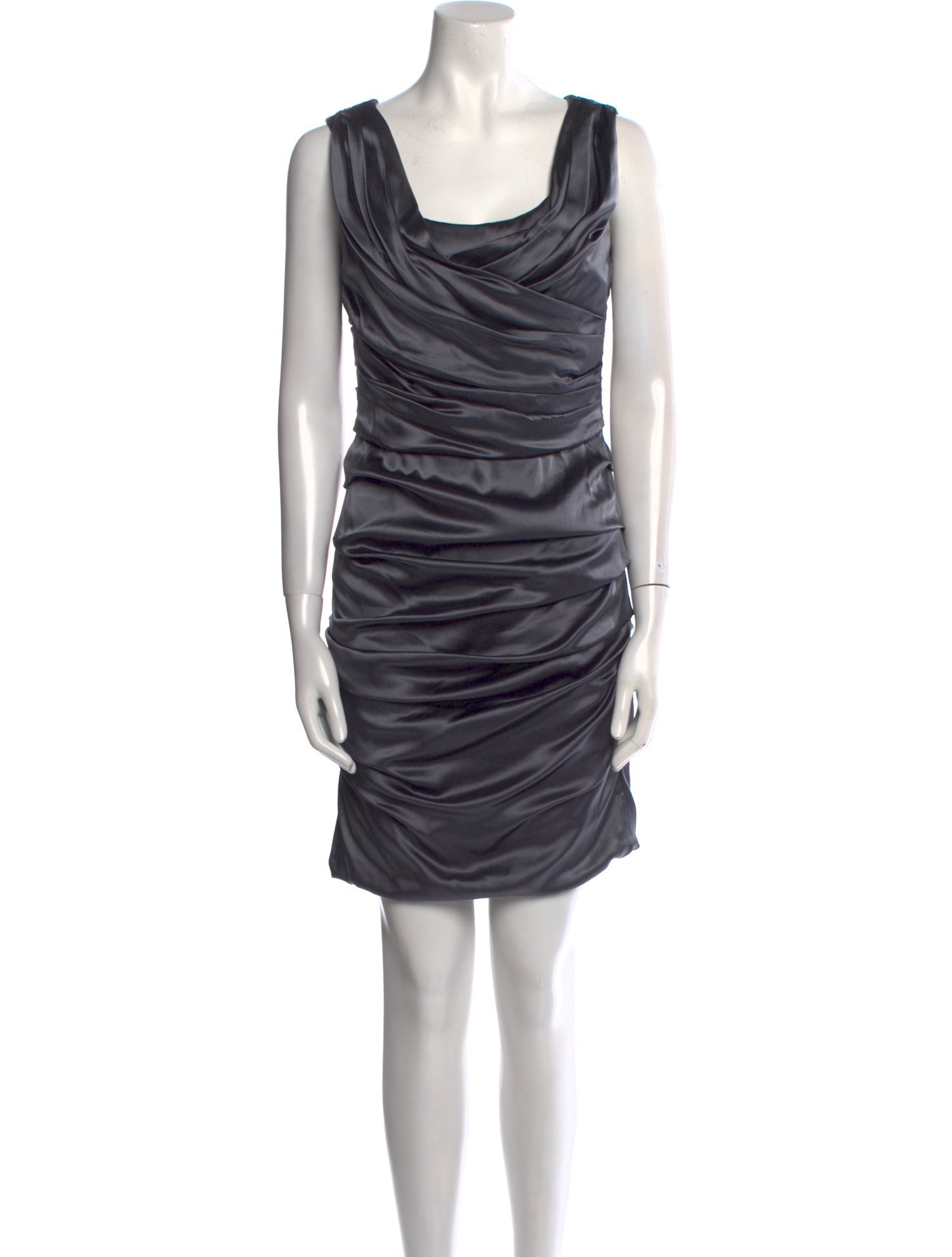 Dolce & Gabbana Silk Knee-Length Dress