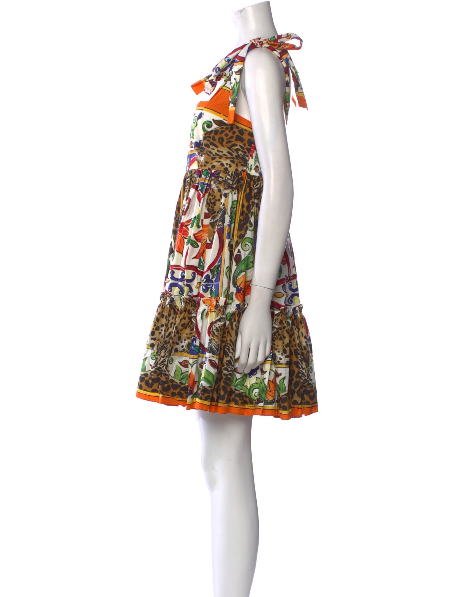 Dolce & Gabbana Printed Mini Dress
