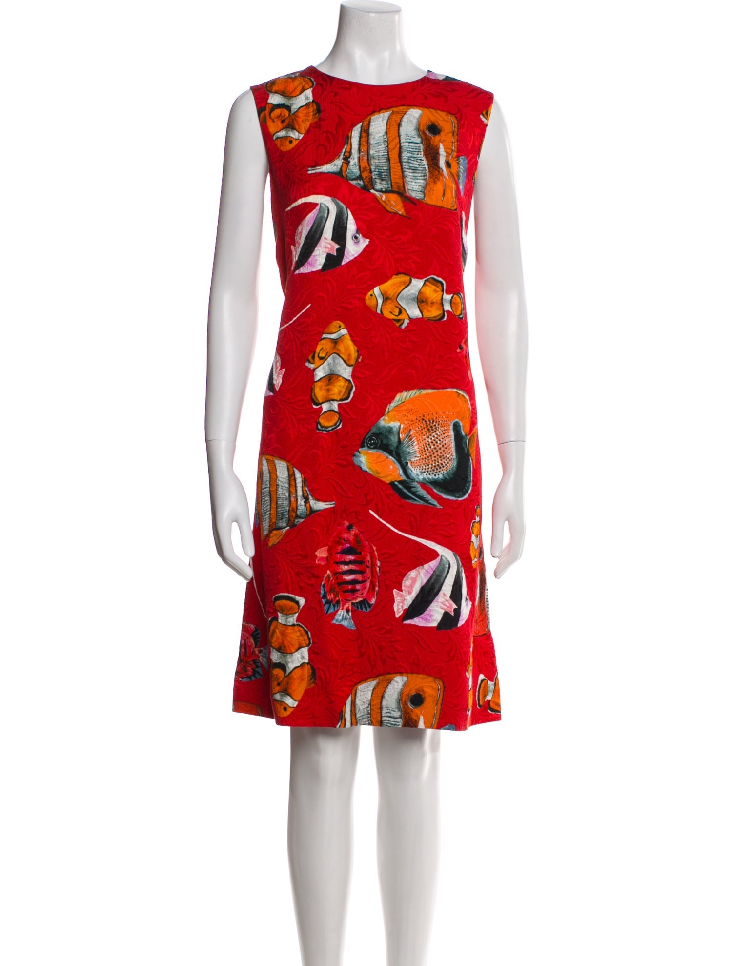 Dolce & Gabbana Printed Mini Dress